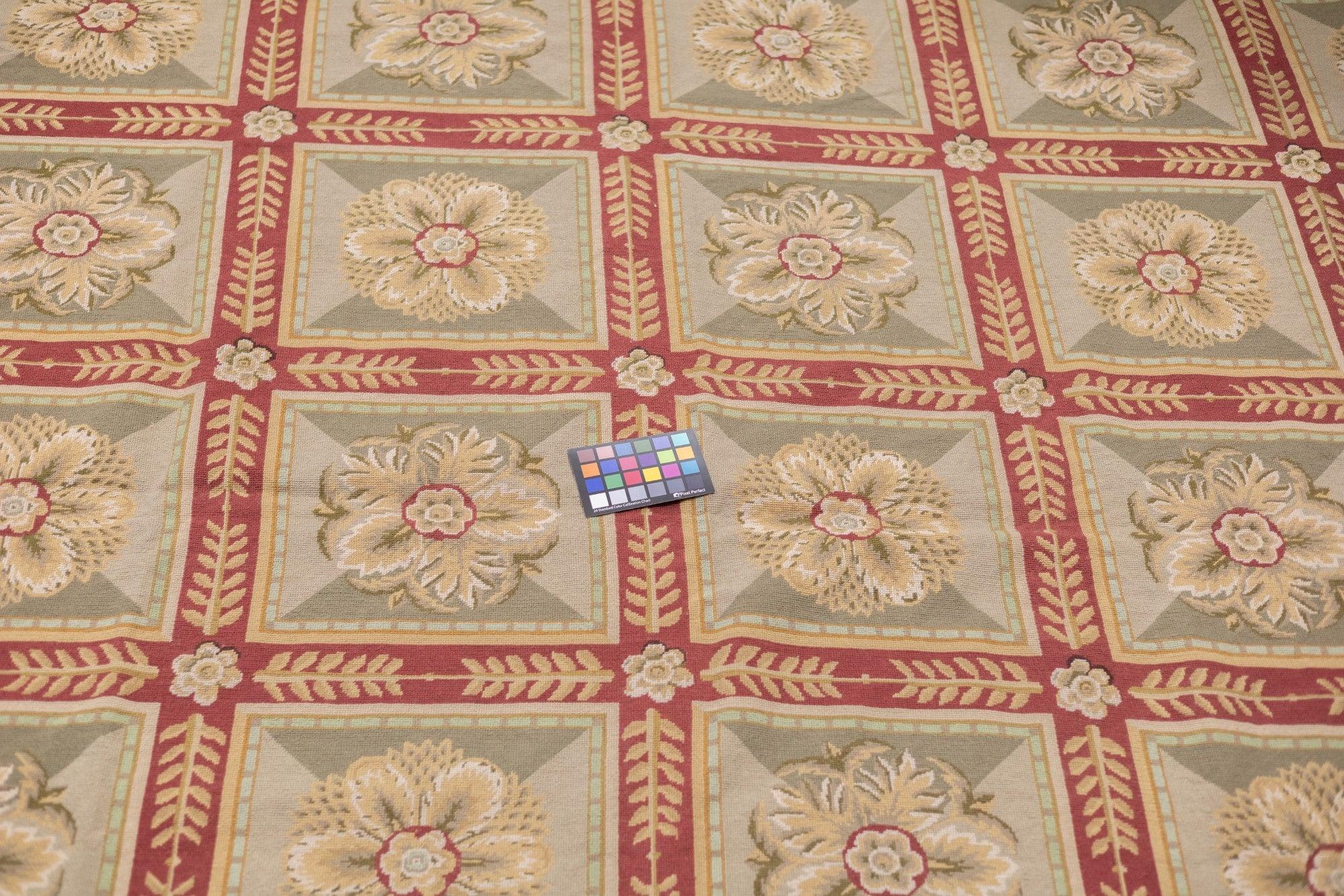 French Aubusson Design Rug 8' x 10' For Sale 3