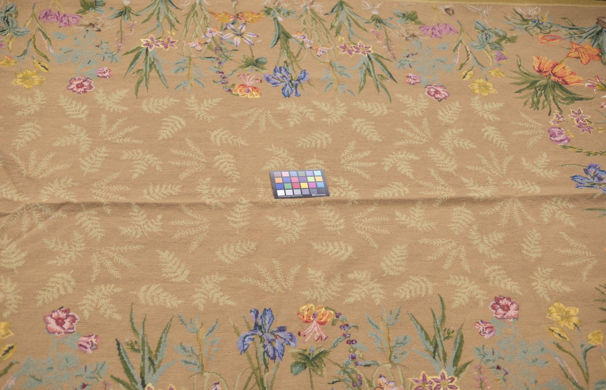 French Aubusson Design Rug 8' x 10' For Sale 3