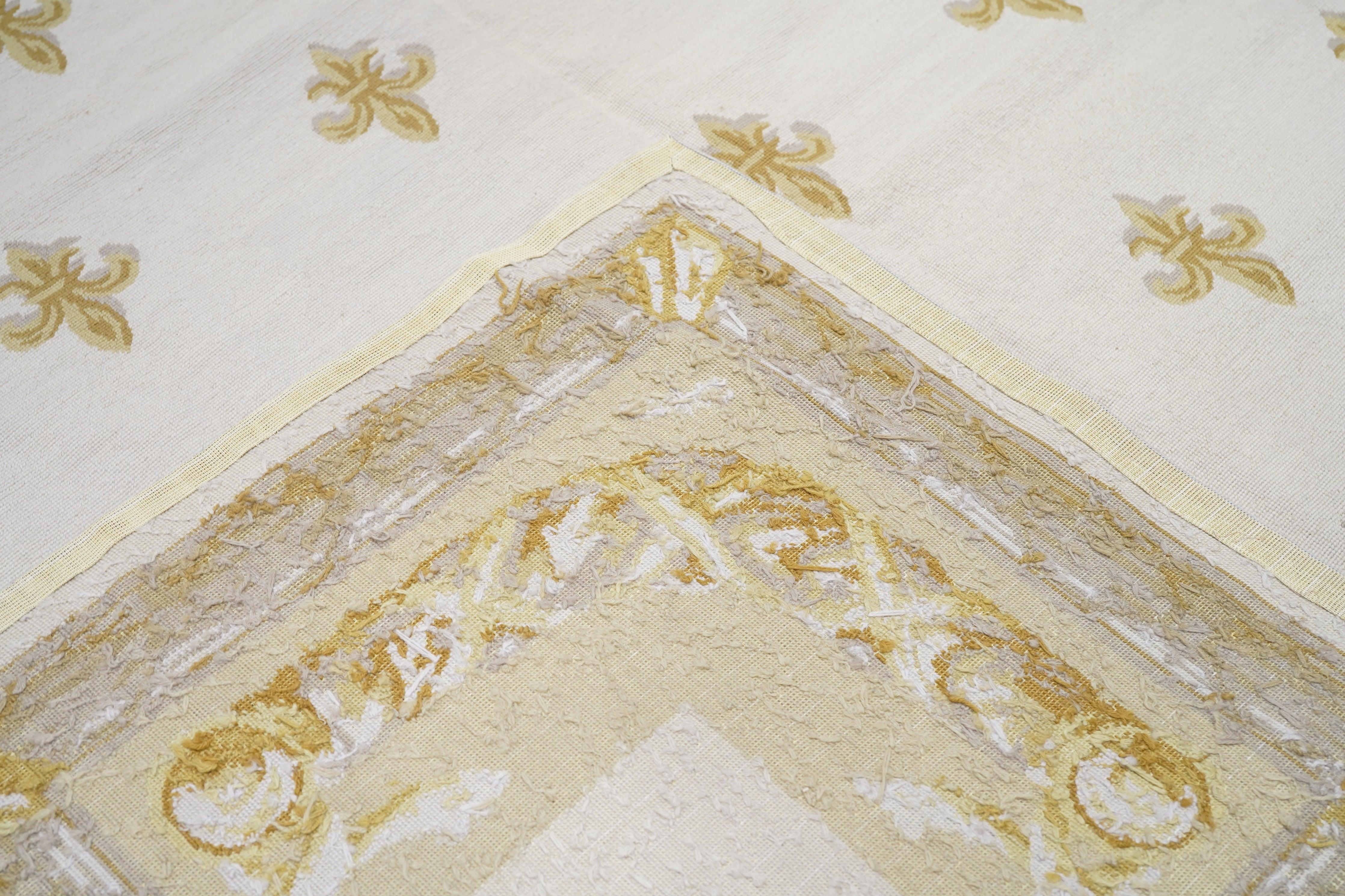 Tappeto design francese Aubusson 8' x 10' in vendita 3