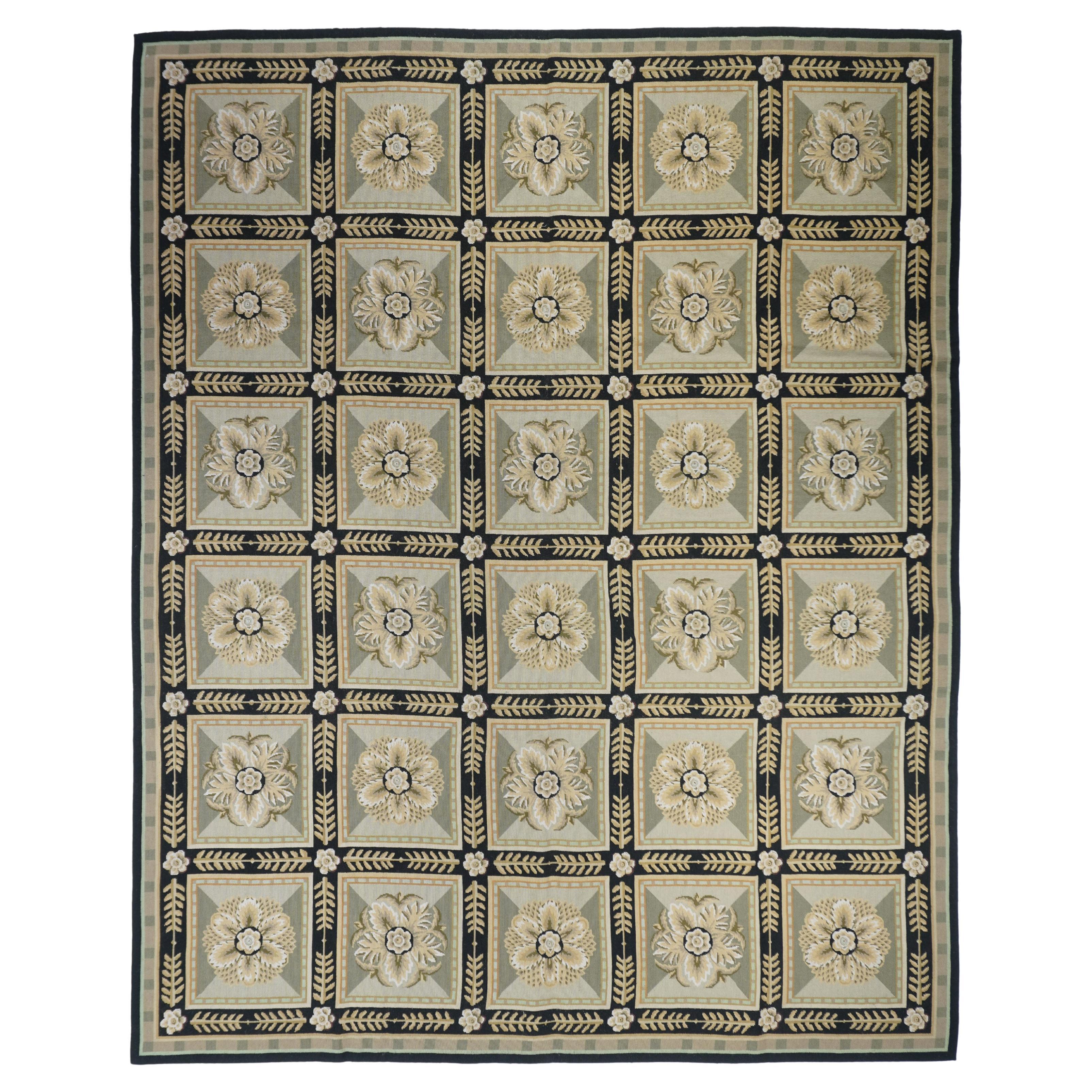 French Aubusson Design Rug 8' x 10'