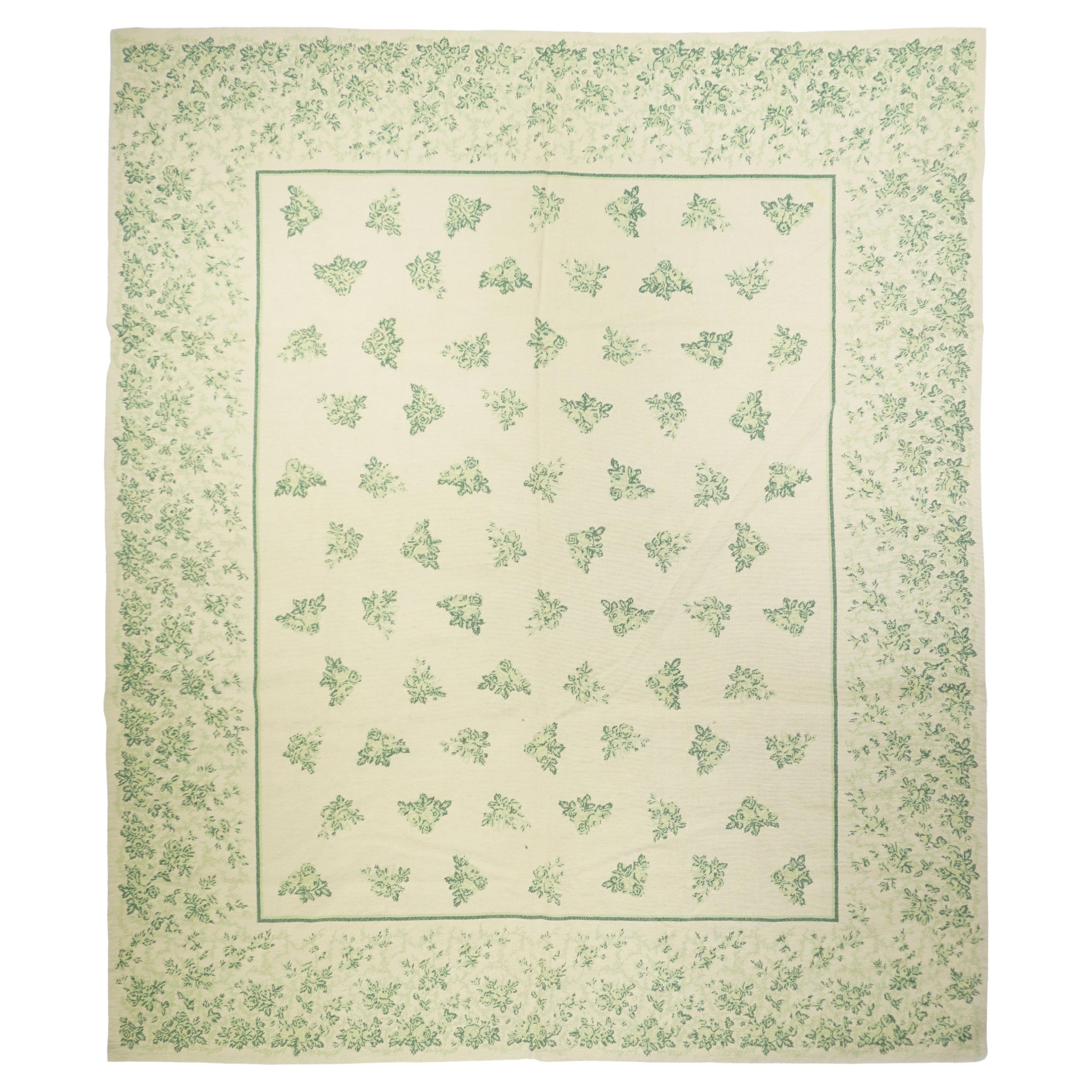 French Aubusson Design Rug 8' x 10'