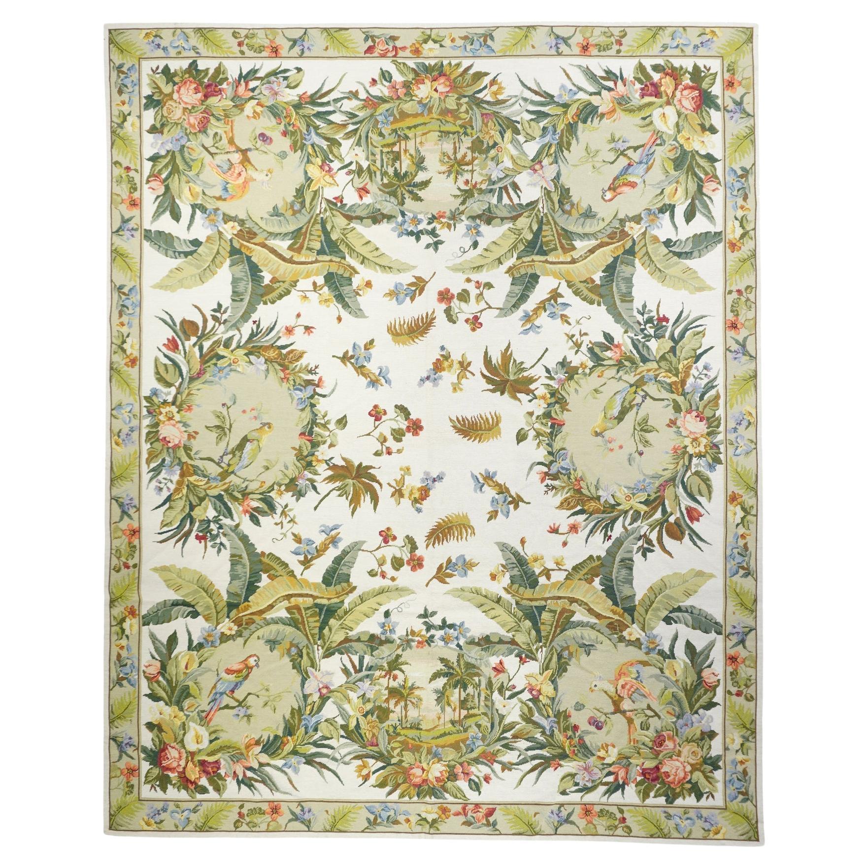 French Aubusson Design Rug 8'0" x 10'0"