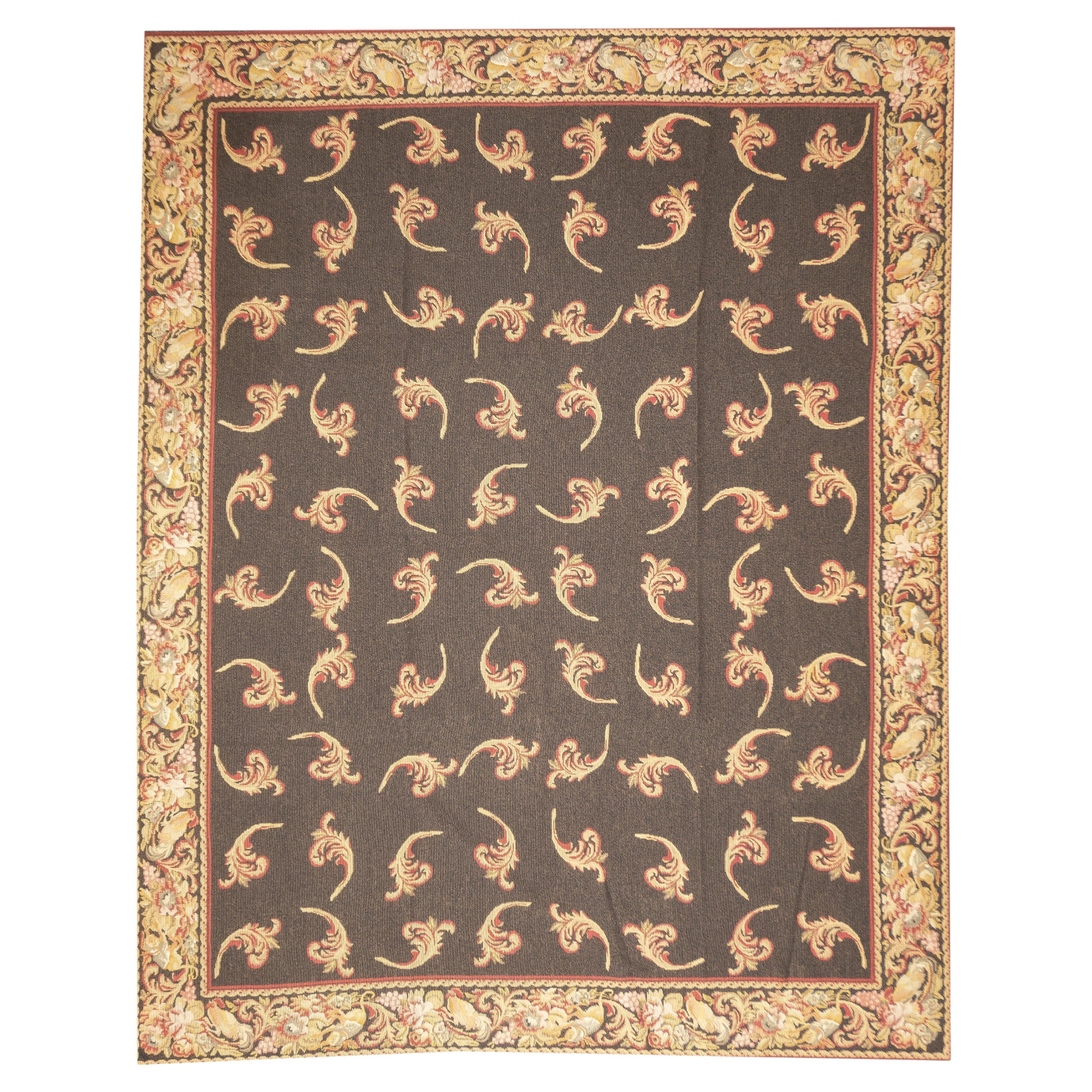 French Aubusson Design Rug 8' x 10'