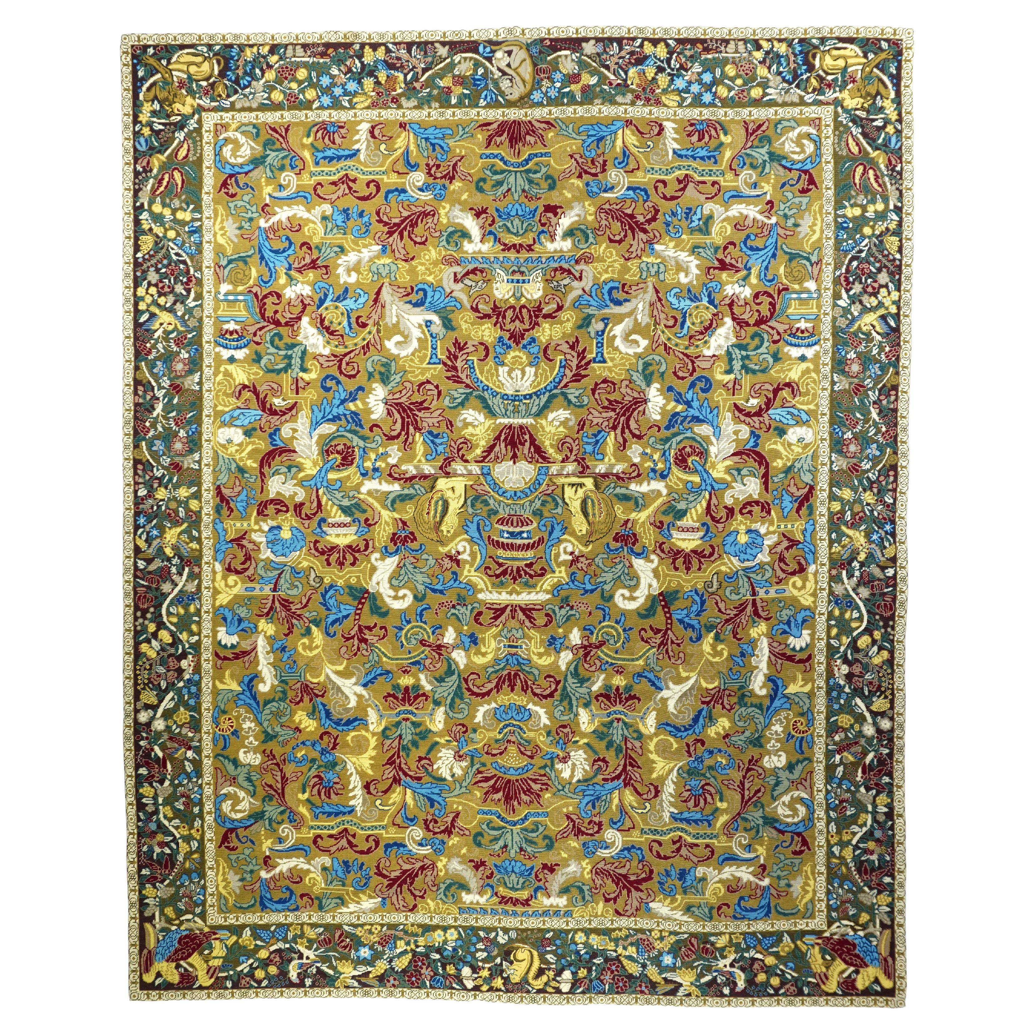 French Aubusson Design Rug 8' x 10'