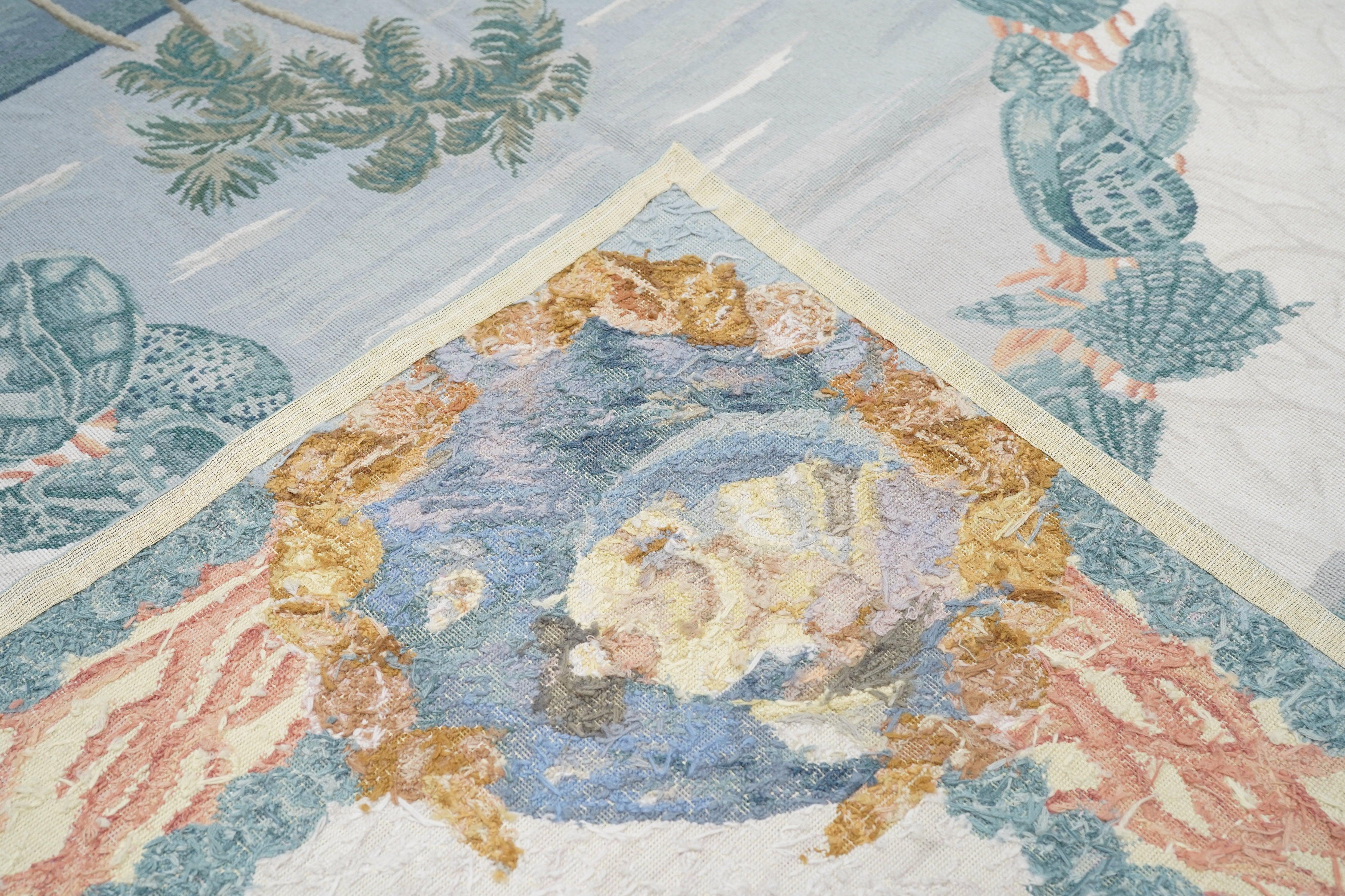 Französischer Aubusson-Design-Teppich 8'0