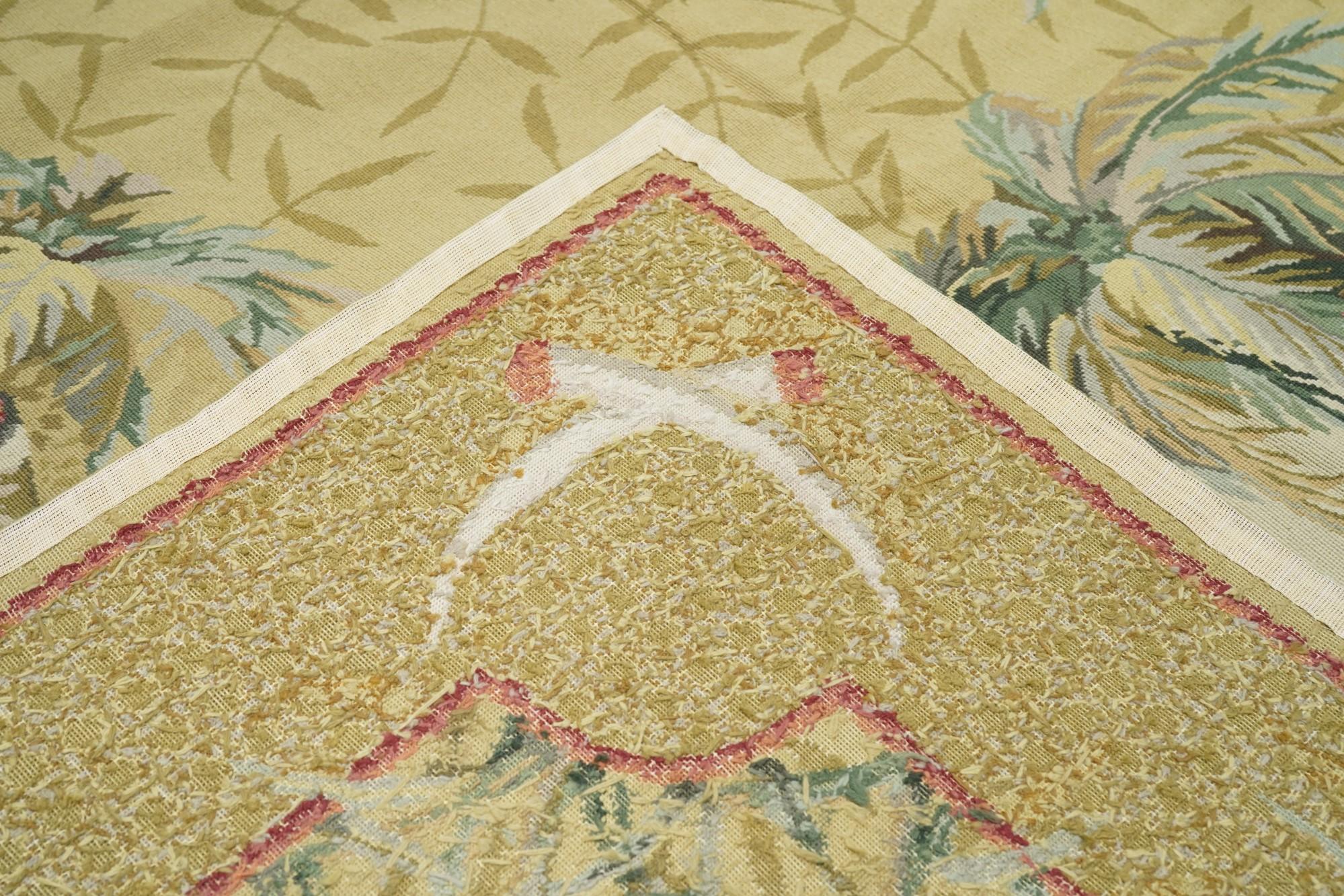 French Aubusson Design Rug 8’0