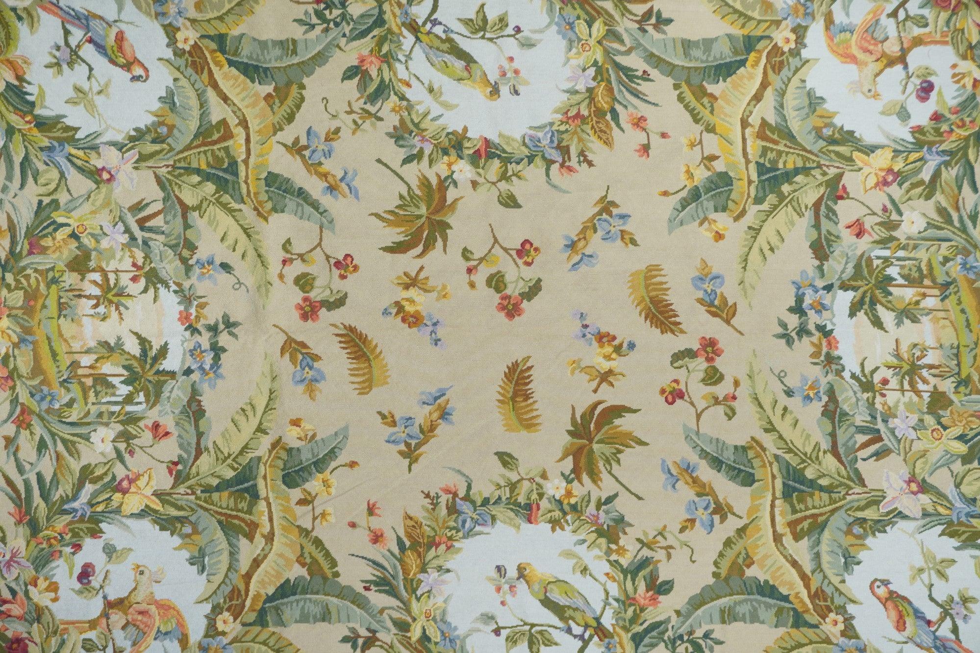 European French Aubusson Design Rug 8'0'' x 10'0'' For Sale
