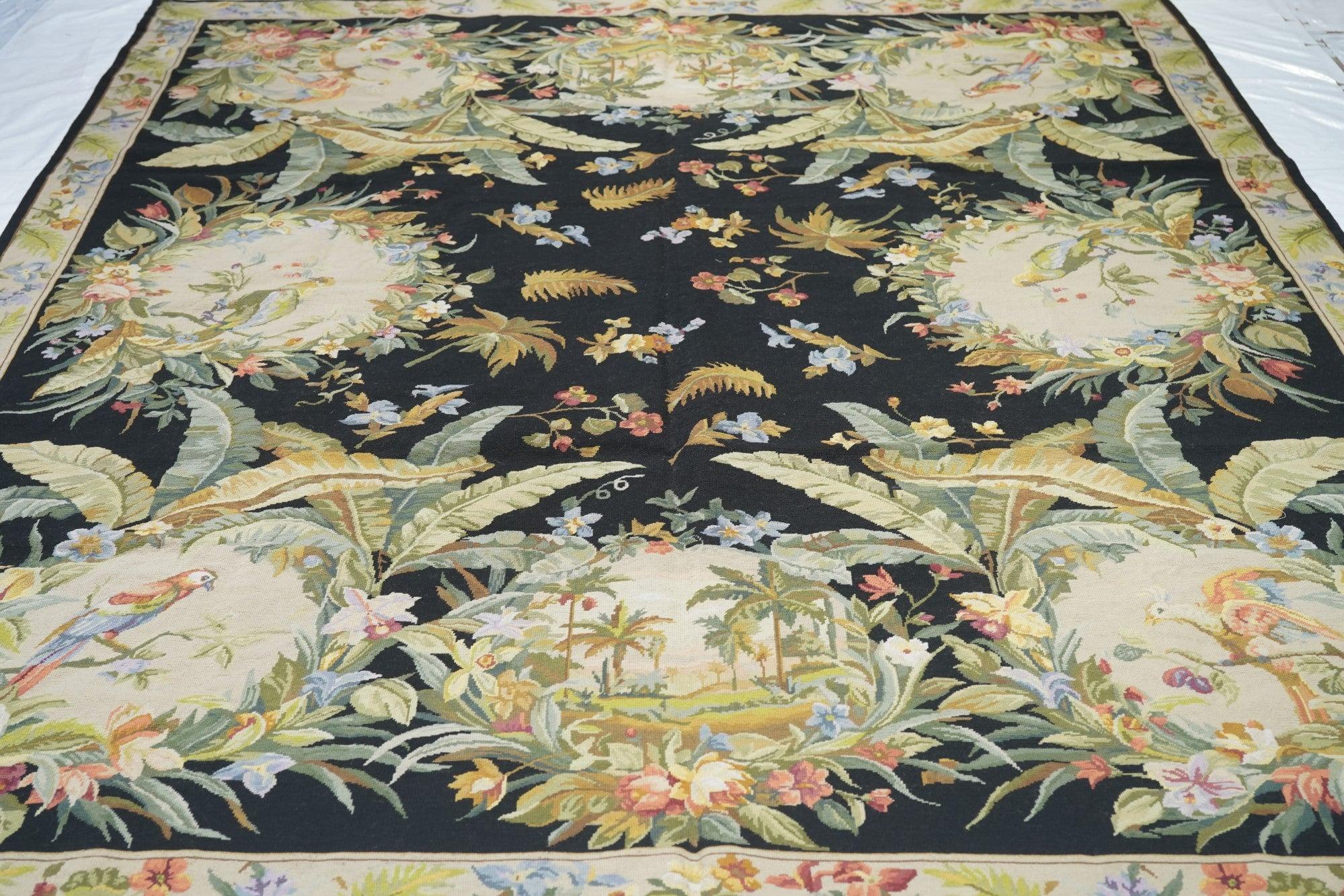 French Aubusson Design Rug 8'0'' x 10'0'' For Sale 2