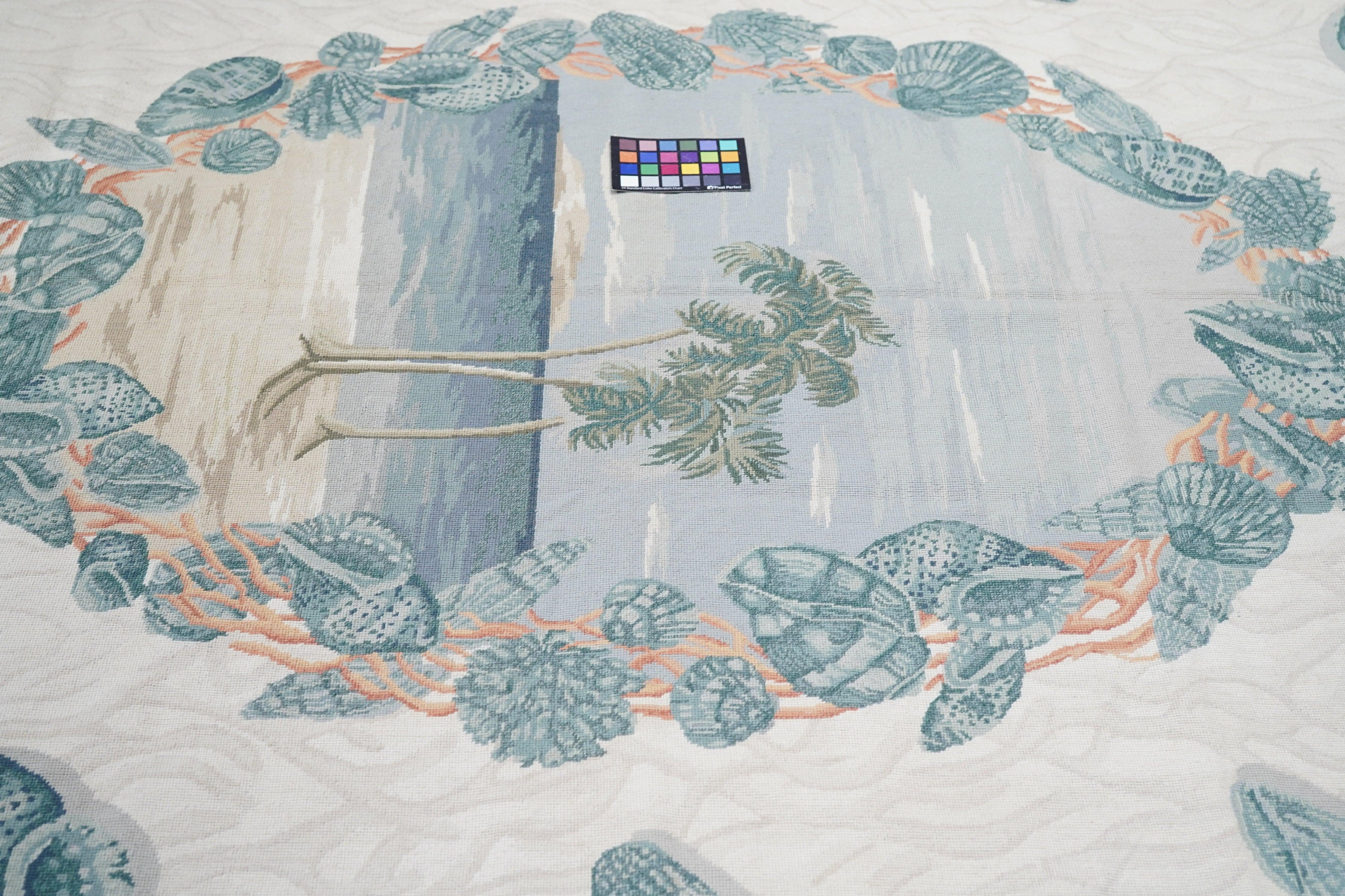 Französischer Aubusson-Design-Teppich 8'0