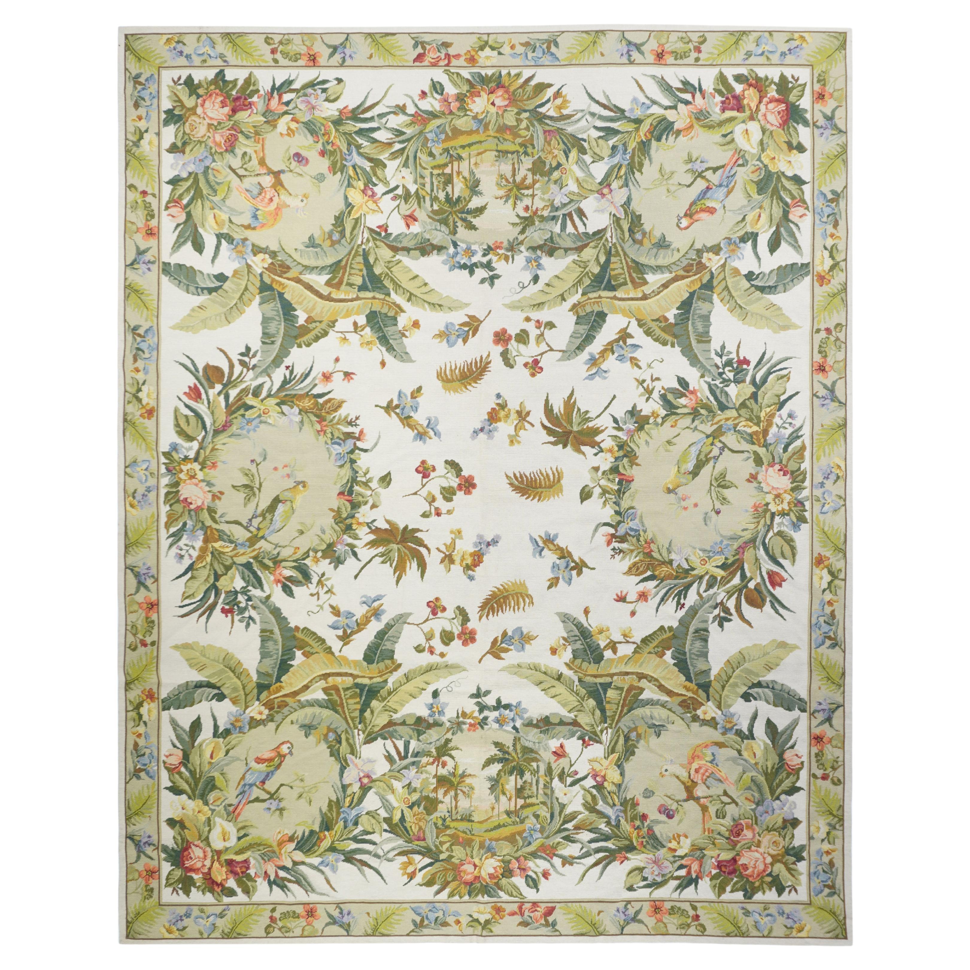 French Aubusson Design Rug 8'0" x 10'0"