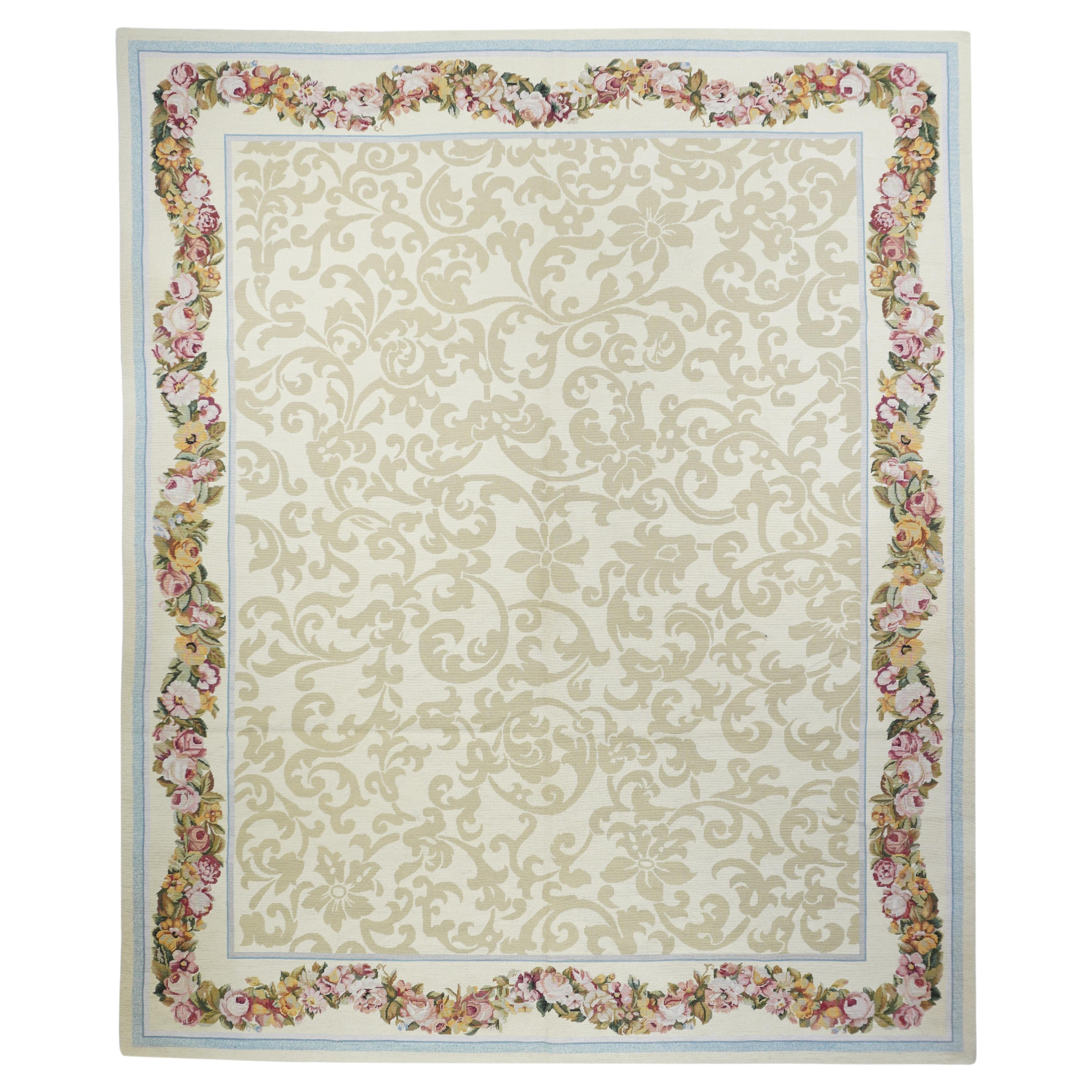 French Aubusson Design Rug 8'0" x 10'0"