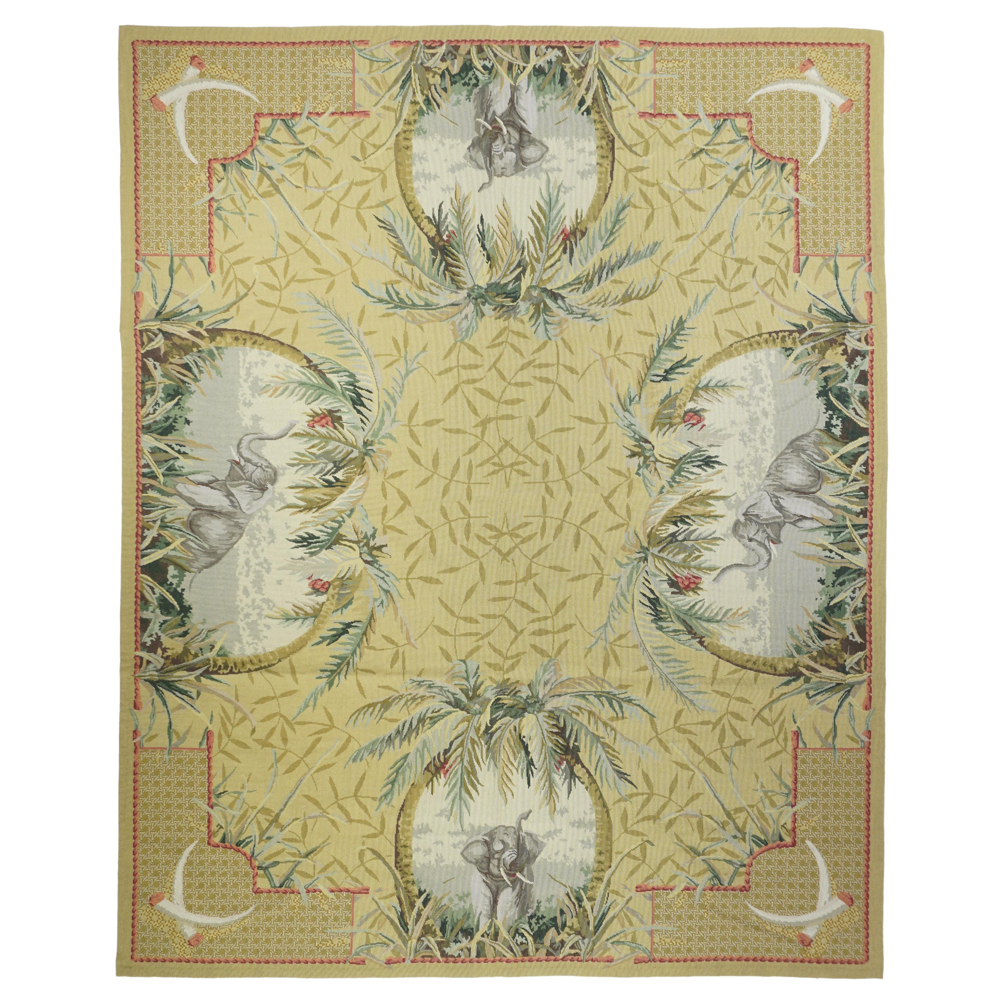 French Aubusson Design Rug 8’0" x 10'0"