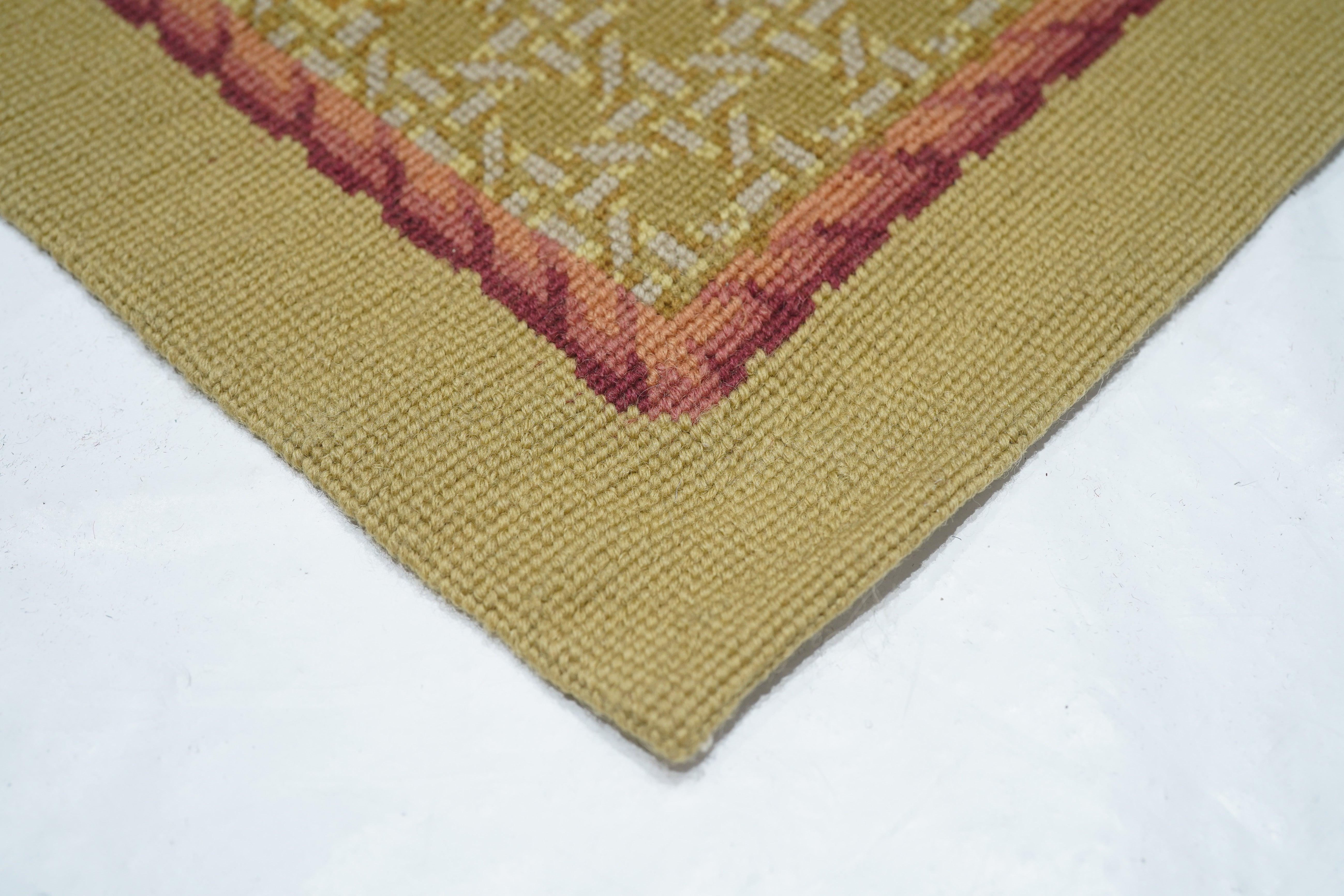 Contemporary French Aubusson Design Rug 8'0