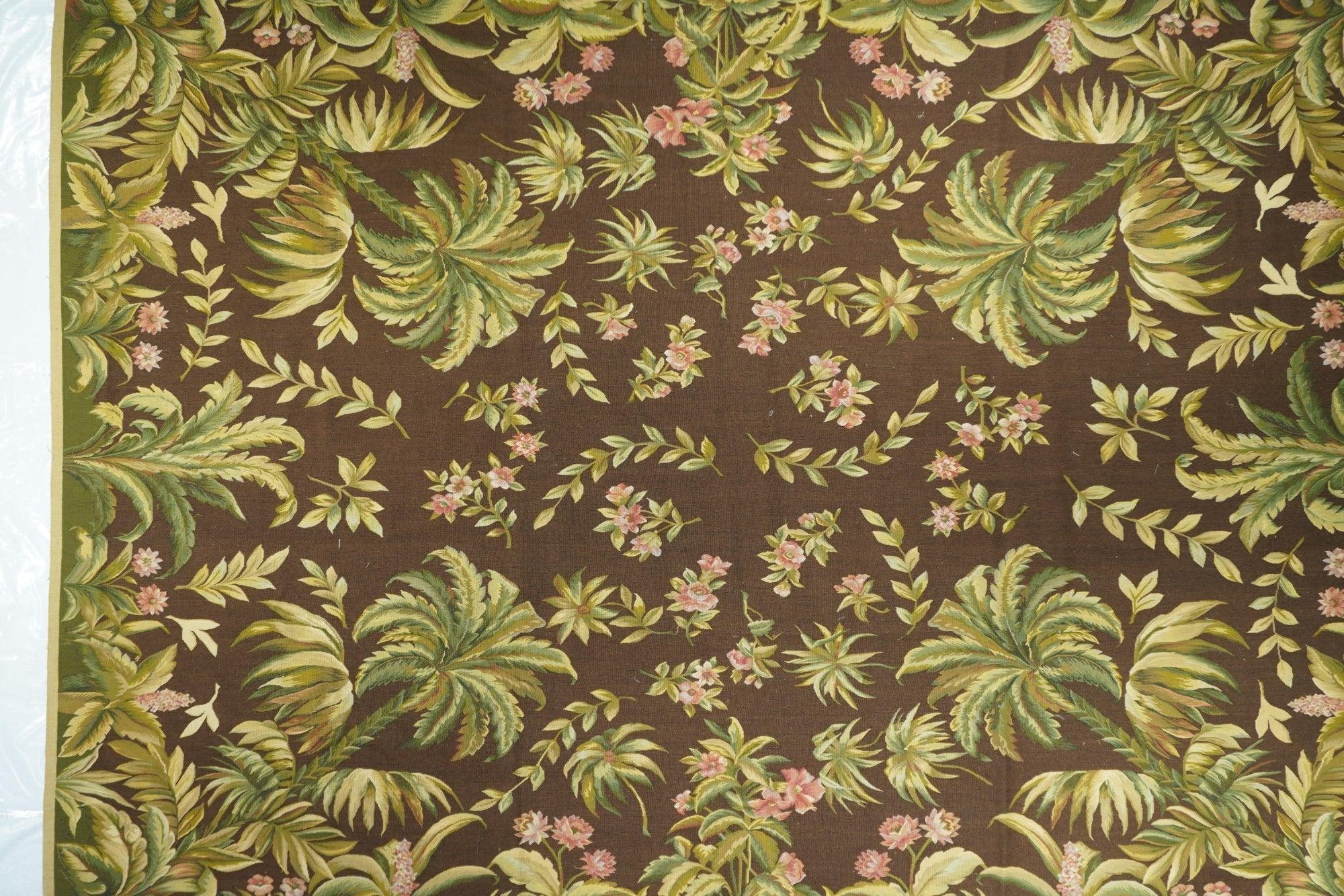 French Aubusson Design Rug 9' x 12' In New Condition For Sale In New York, NY