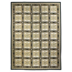 French Aubusson Design Rug 9' x 12'