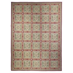French Aubusson Design Rug 9' x 12'