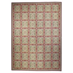French Aubusson Design Rug 9'11'' x 13'11''