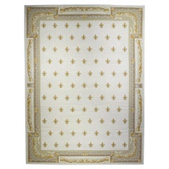 Französischer Teppich im Aubusson-Design 9'11'' x 13'9''