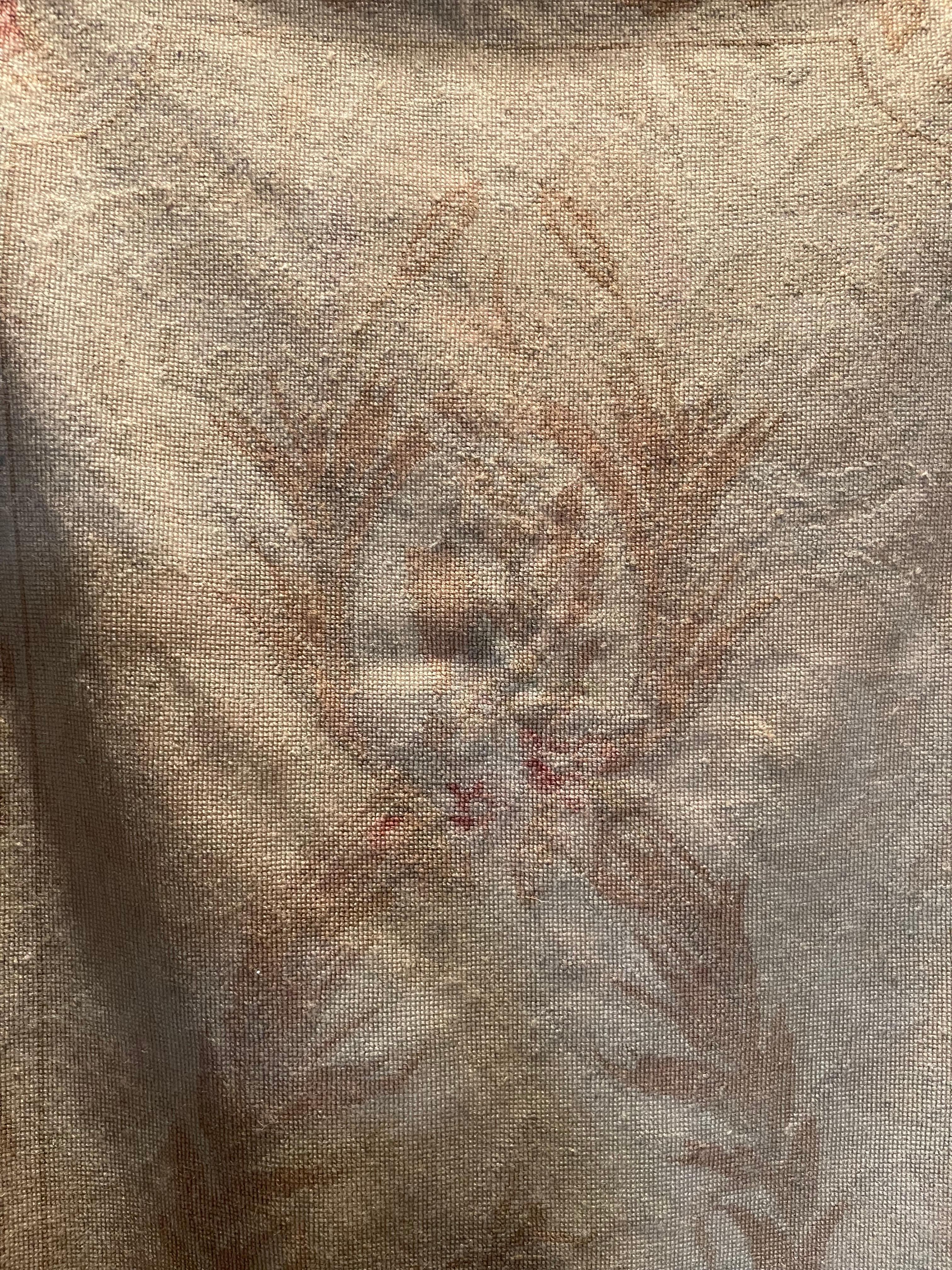 Tessuto a mano Runner Aubusson francese in stile Napoleone III, anni '60 circa in vendita