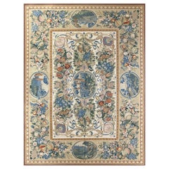 French Aubusson Style Area Rug Care Guide – Wool Rug Maintenance Cleaning Inst