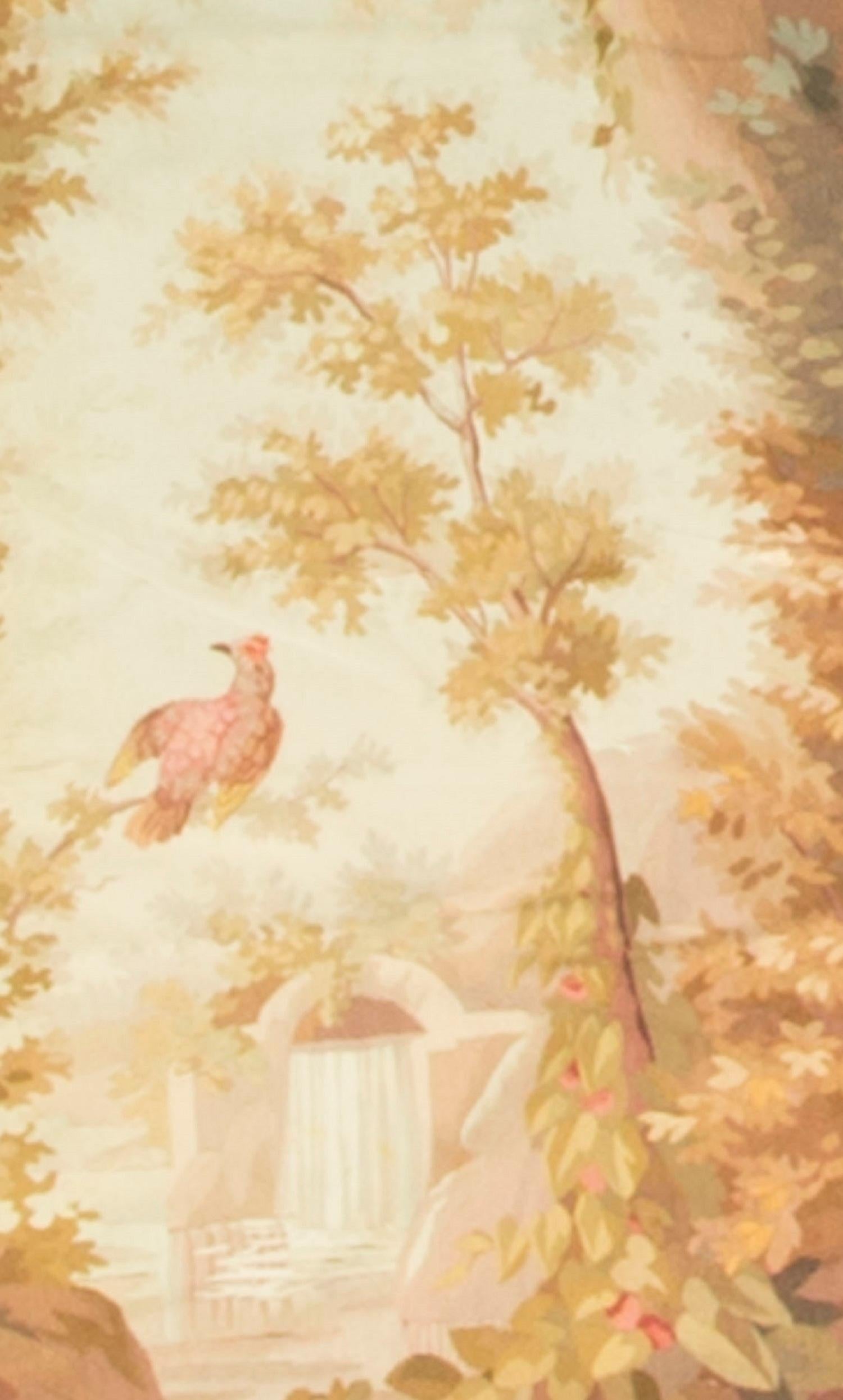 Français Tapisserie française, tapisserie de style Aubusson, vers 1850 en vente
