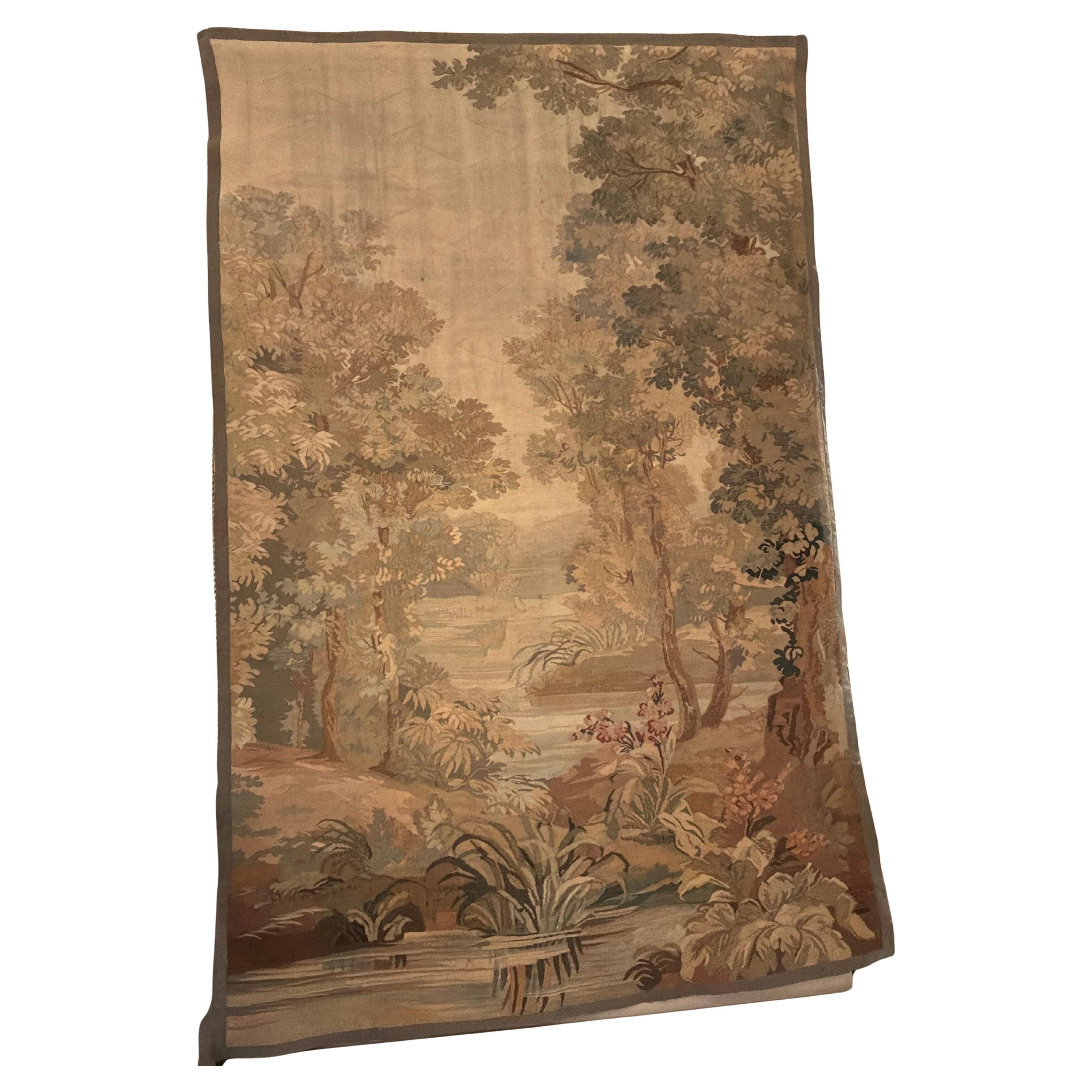 French Aubusson tapestry, 19 th century