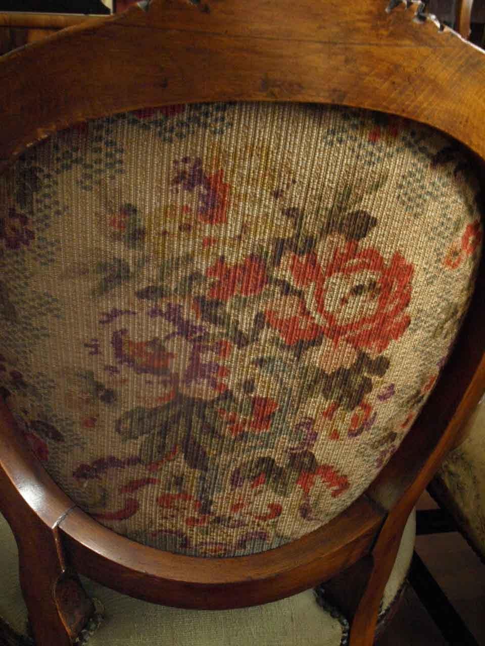 French Aubusson Tapestry Armchair For Sale 2