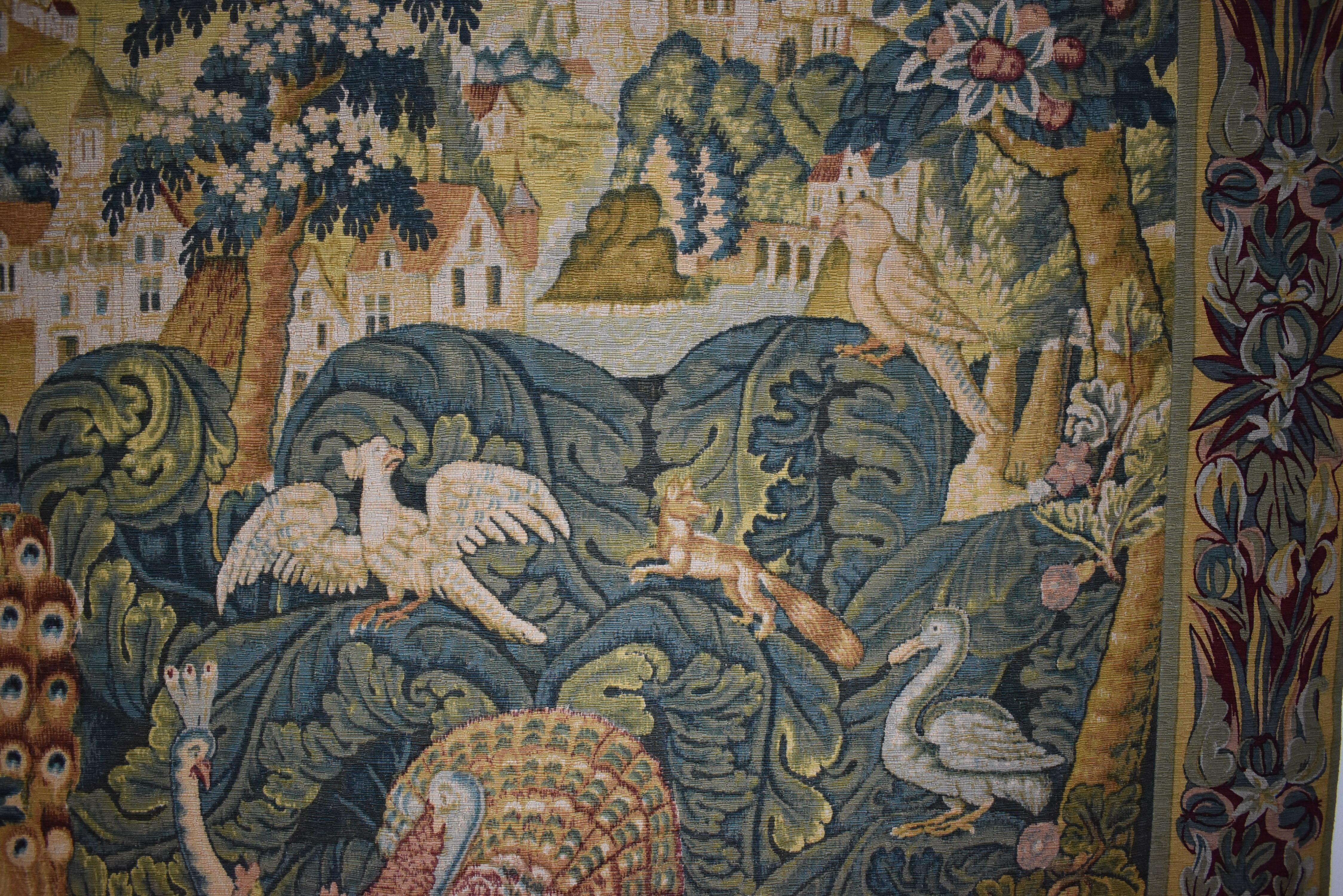 Français Tapisserie française d'Aubusson de Robert Four