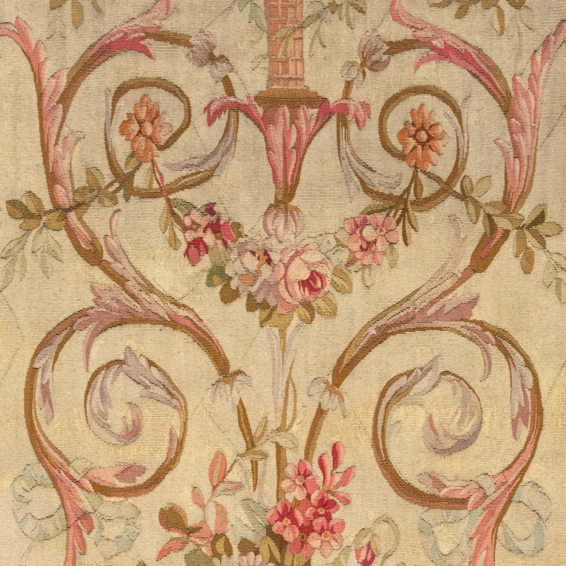 Hand-Woven French AUBUSSON Tapestry For Sale