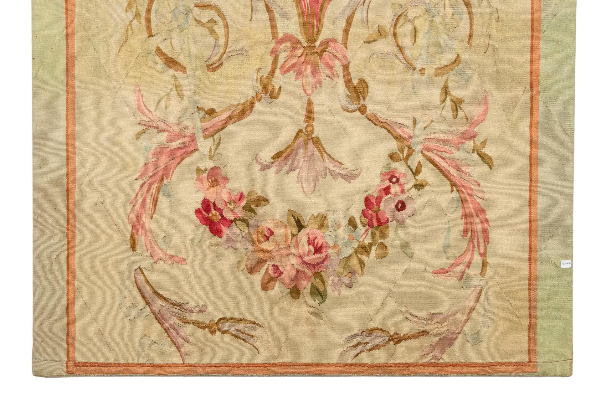 French AUBUSSON Tapestry In Excellent Condition For Sale In Alessandria, Piemonte