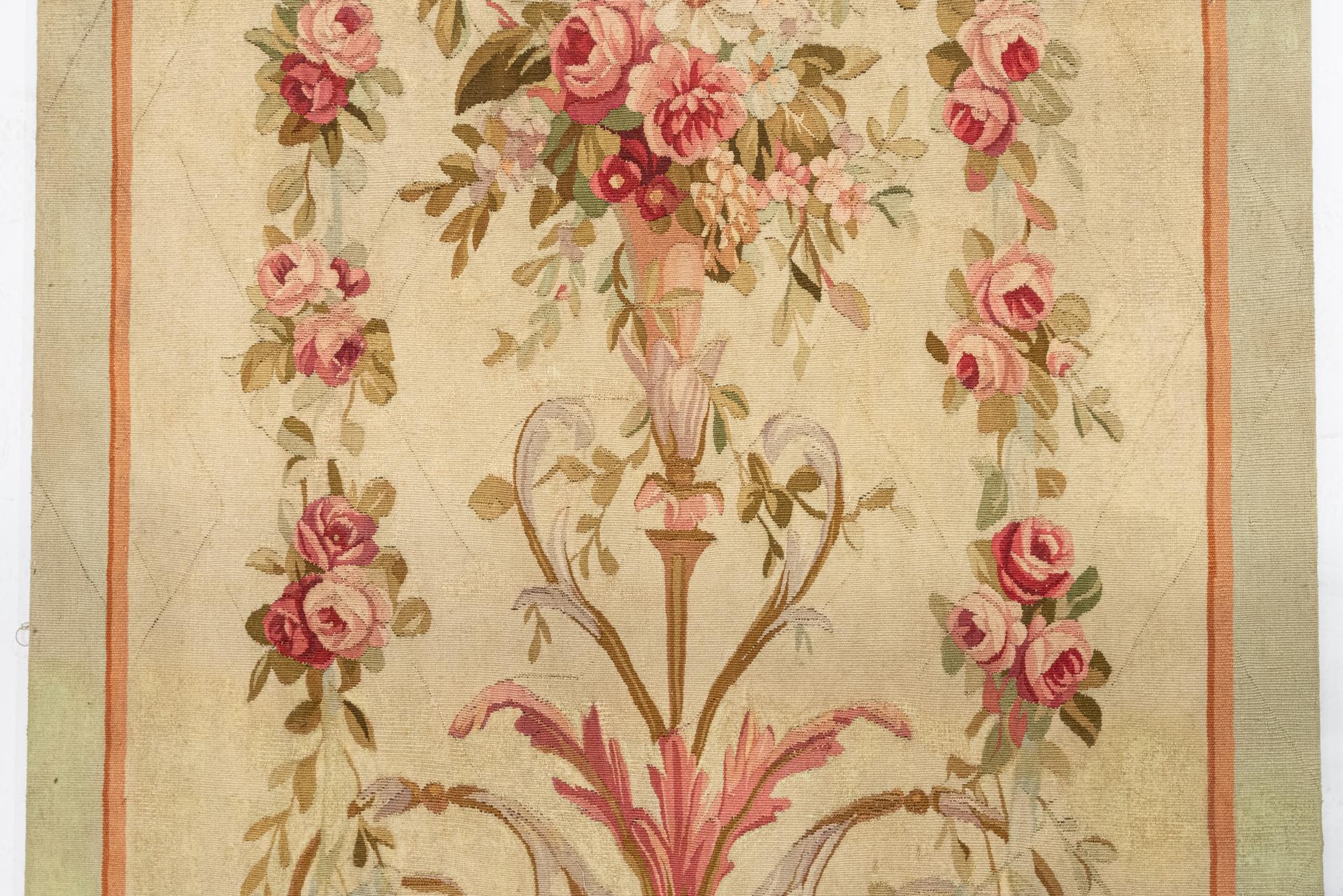 19th Century French AUBUSSON Tapestry For Sale