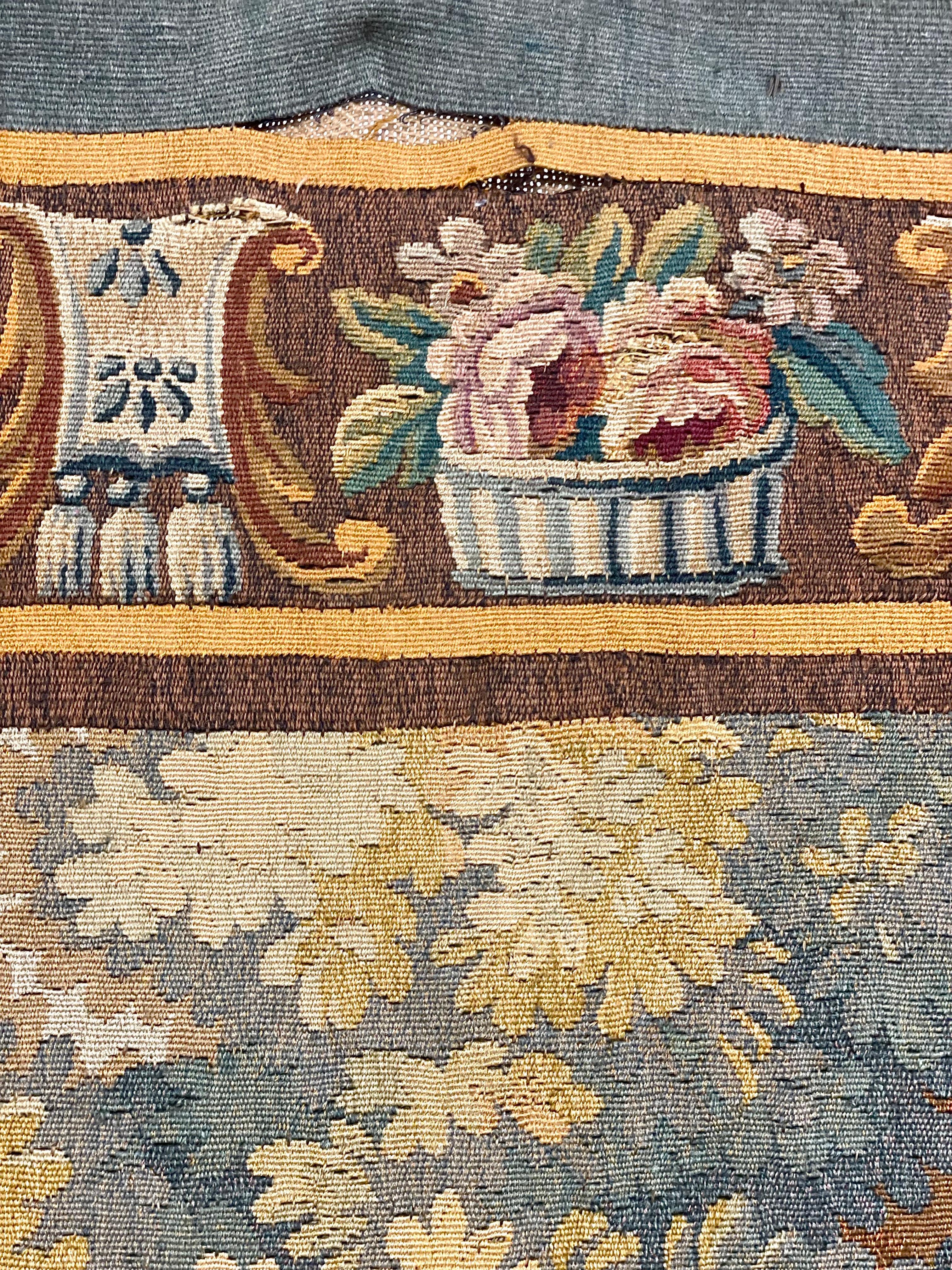 19th Century Fine French Aubusson Tapestry For Sale 1