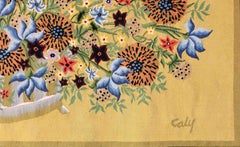 Arazzo Aubusson francese - Odette Caliy "Soleil d'Or" - Atelier A Hamot - N. 1404