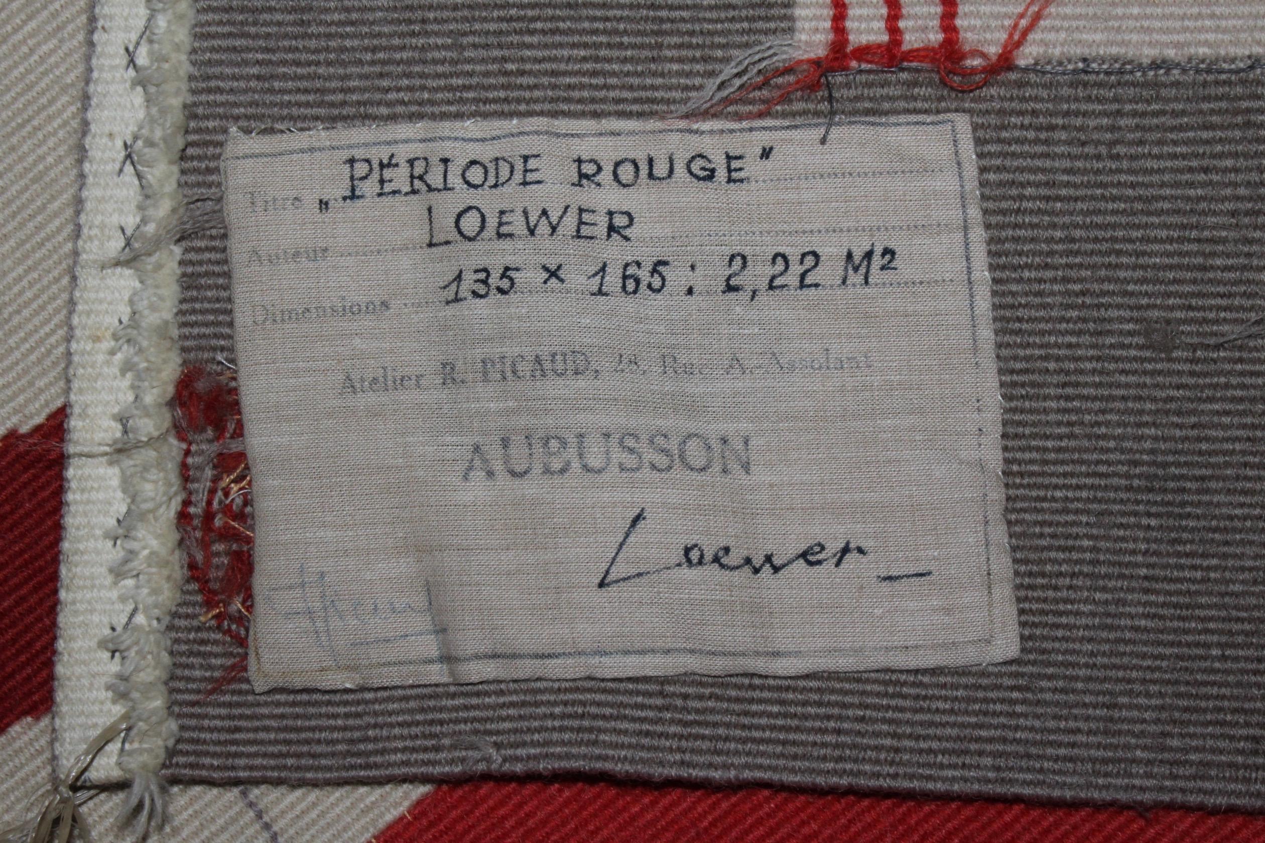 French Aubusson Wool Tapestrie 