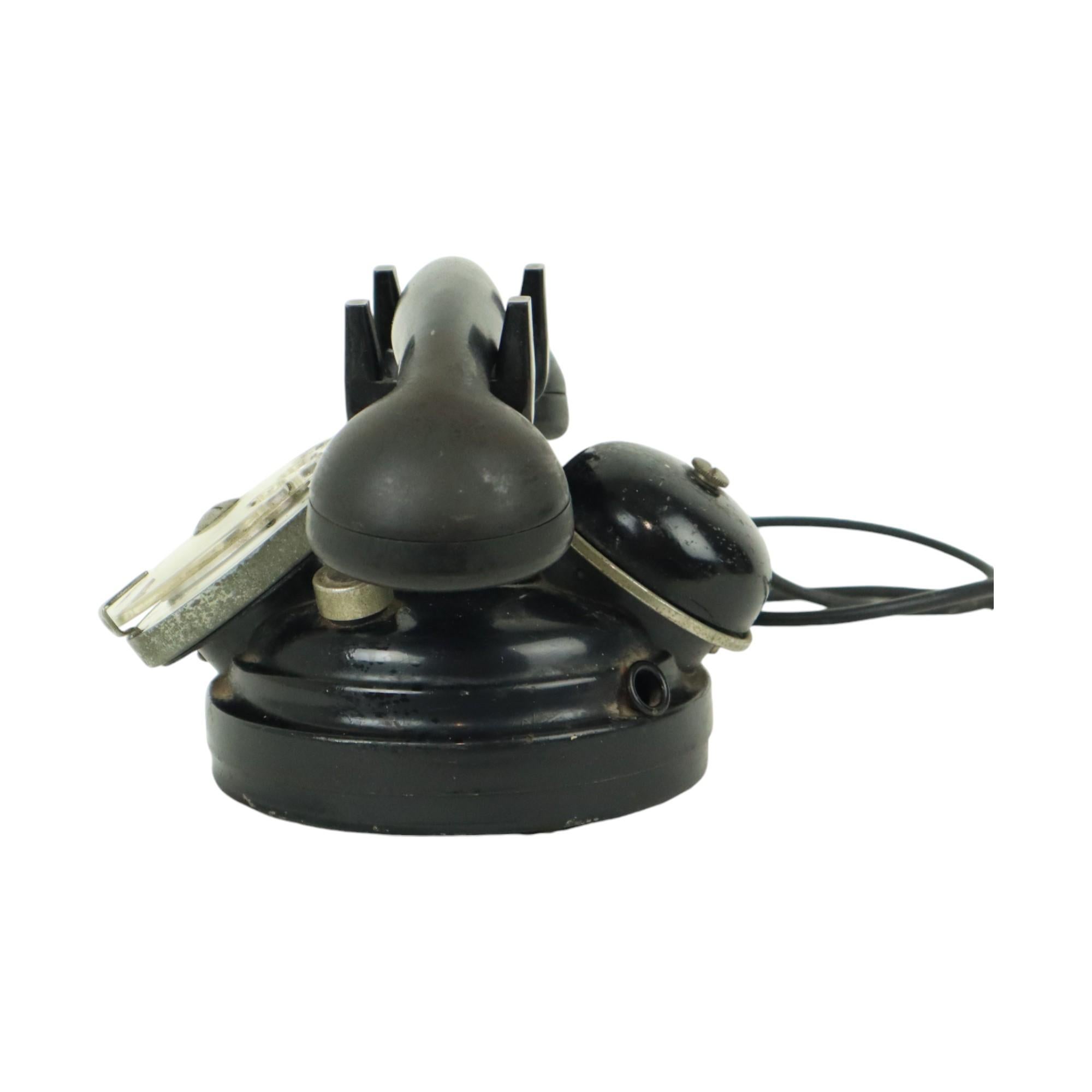 Französisches Baby Mouse Telephone Rotary Thomson Houston Paris 1
