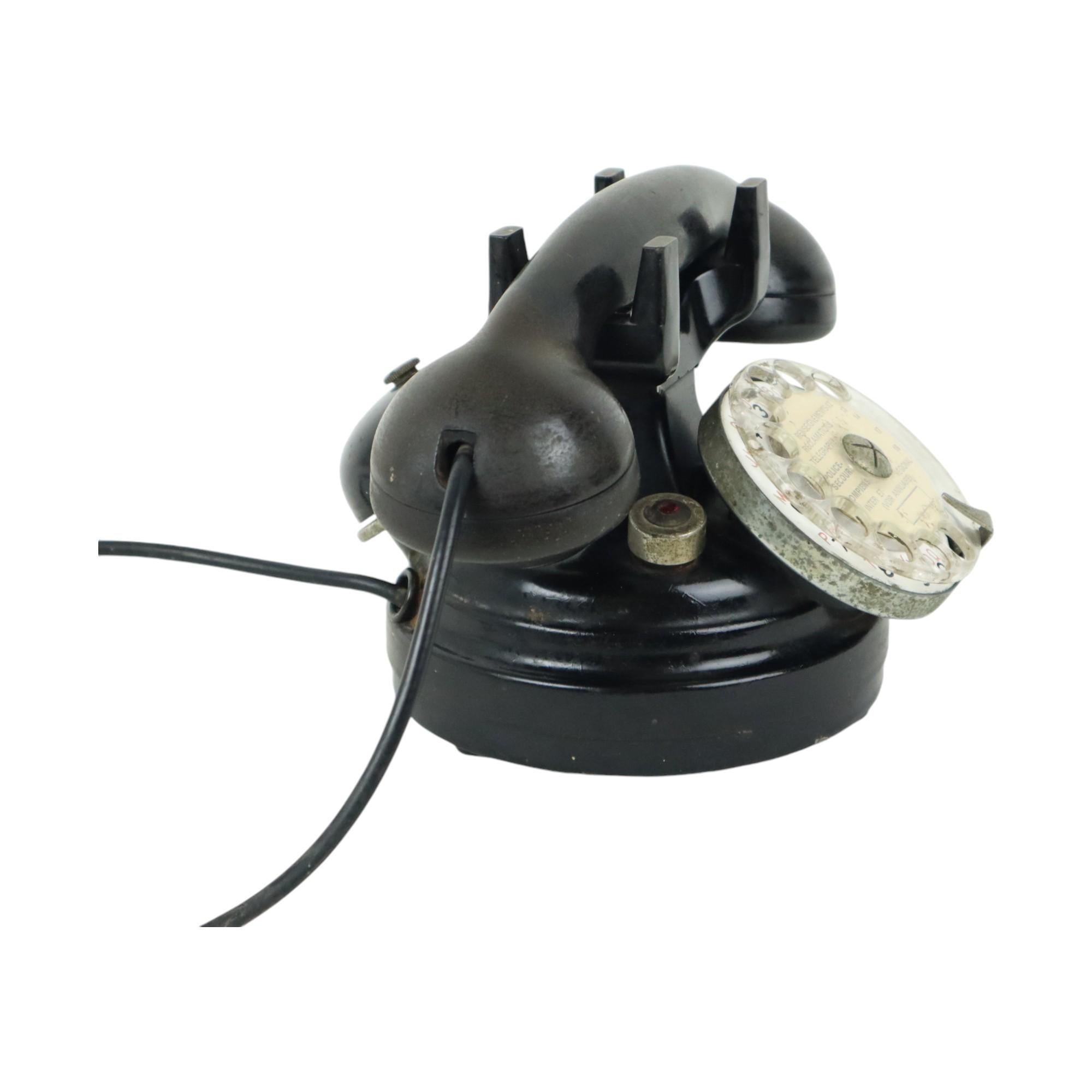 Französisches Baby Mouse Telephone Rotary Thomson Houston Paris 3