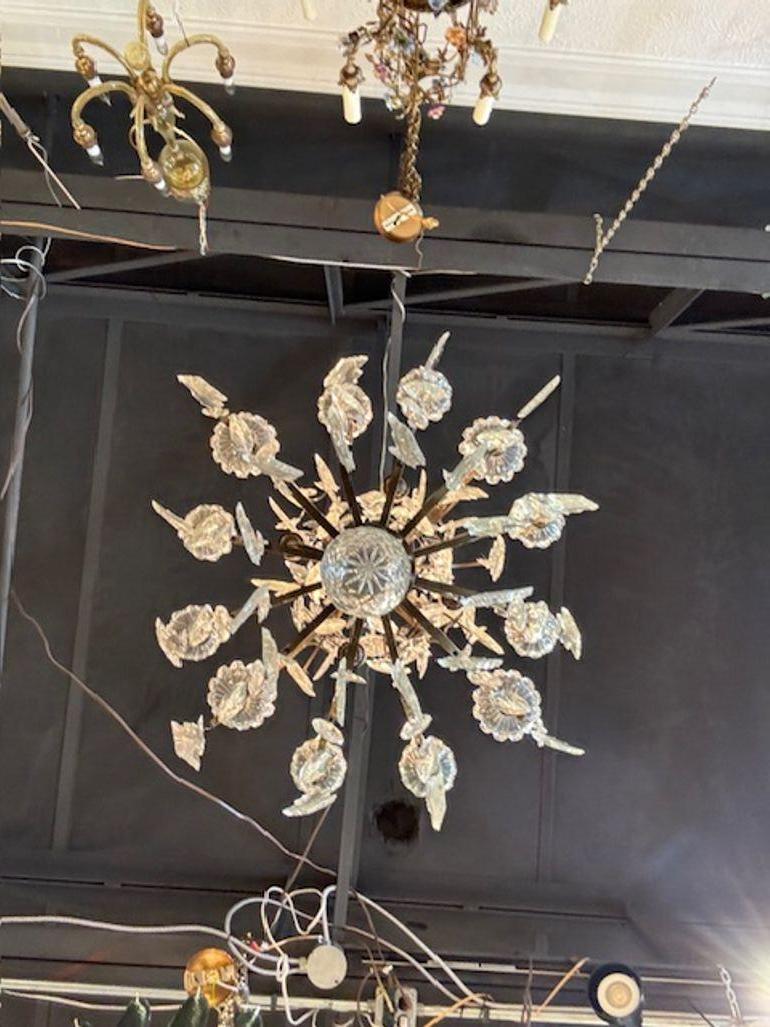 Antigua lámpara francesa de Baccarat en venta 5