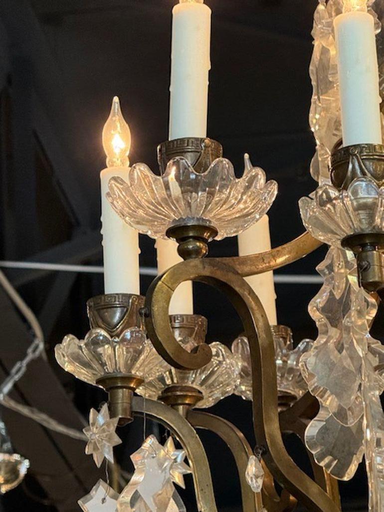 Antigua lámpara francesa de Baccarat en venta 1