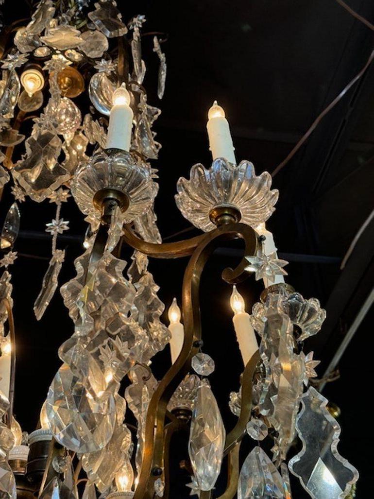 Antigua lámpara francesa de Baccarat en venta 2