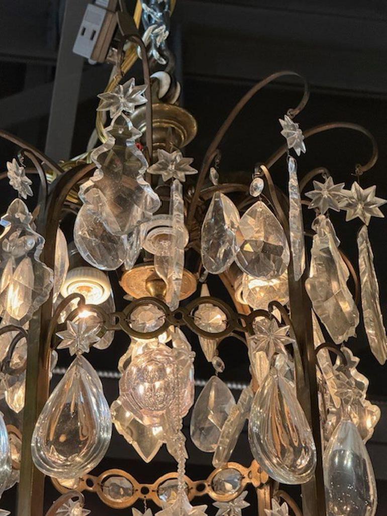 Antigua lámpara francesa de Baccarat en venta 4