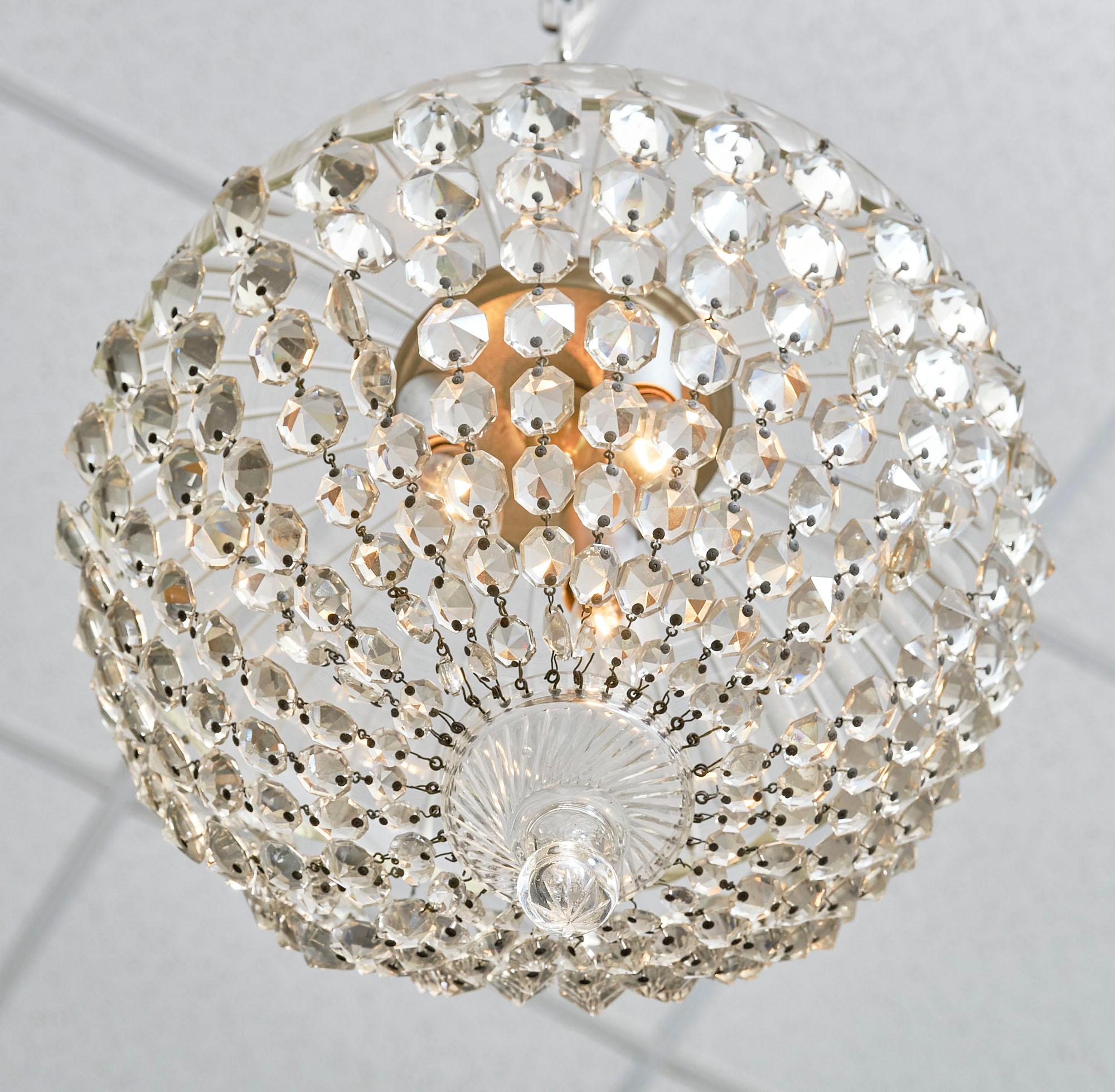 French Baccarat Chandelier 3