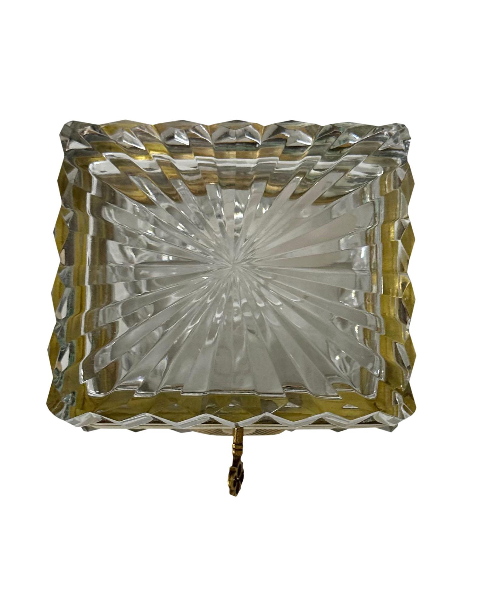 French Baccarat Crystal Box 1