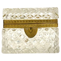French Baccarat Crystal Box