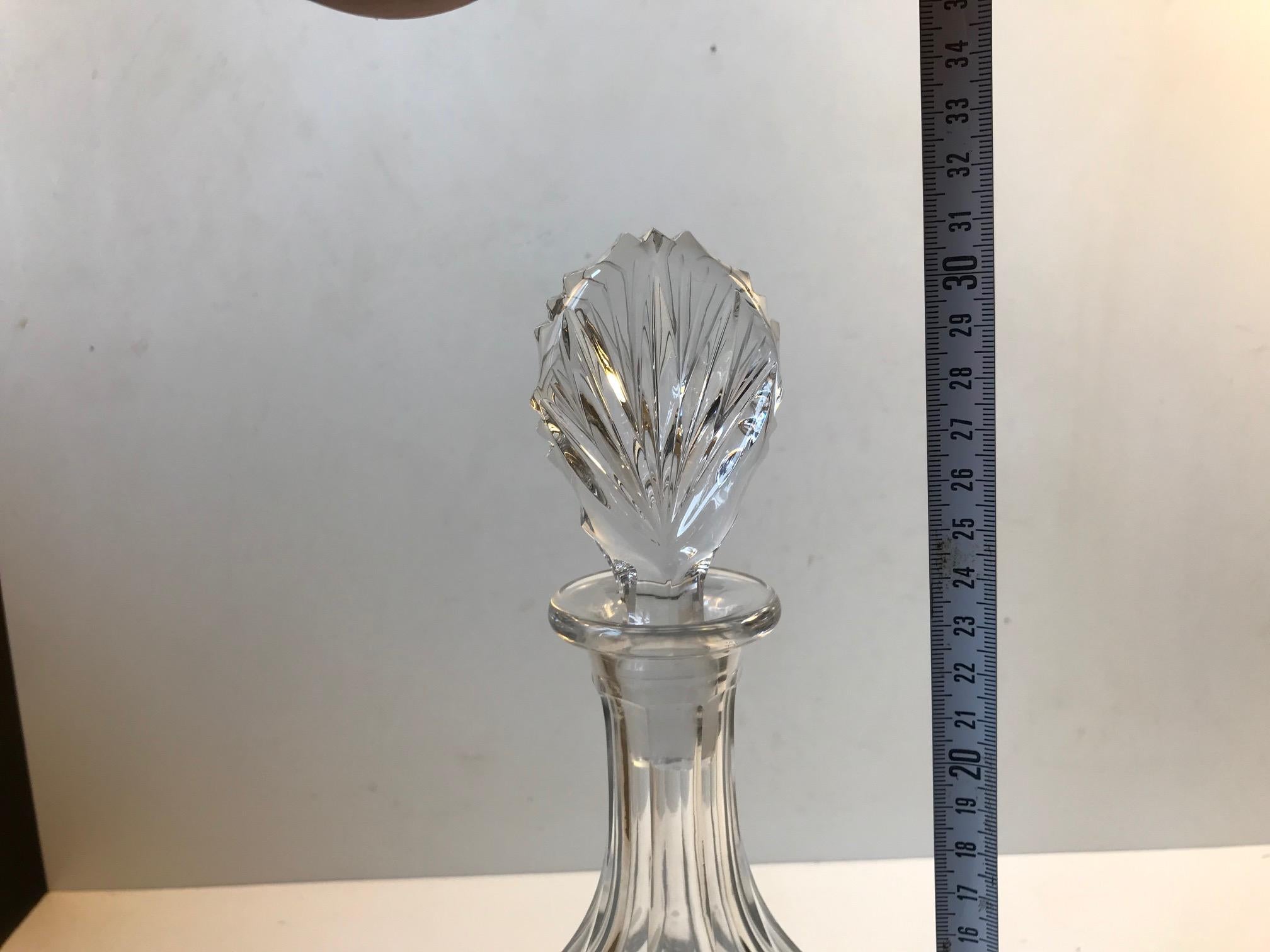 Mid-20th Century French Baccarat Crystal Decanter from Lorraine, 1950s