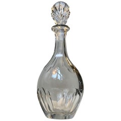 Retro French Baccarat Crystal Decanter from Lorraine, 1950s