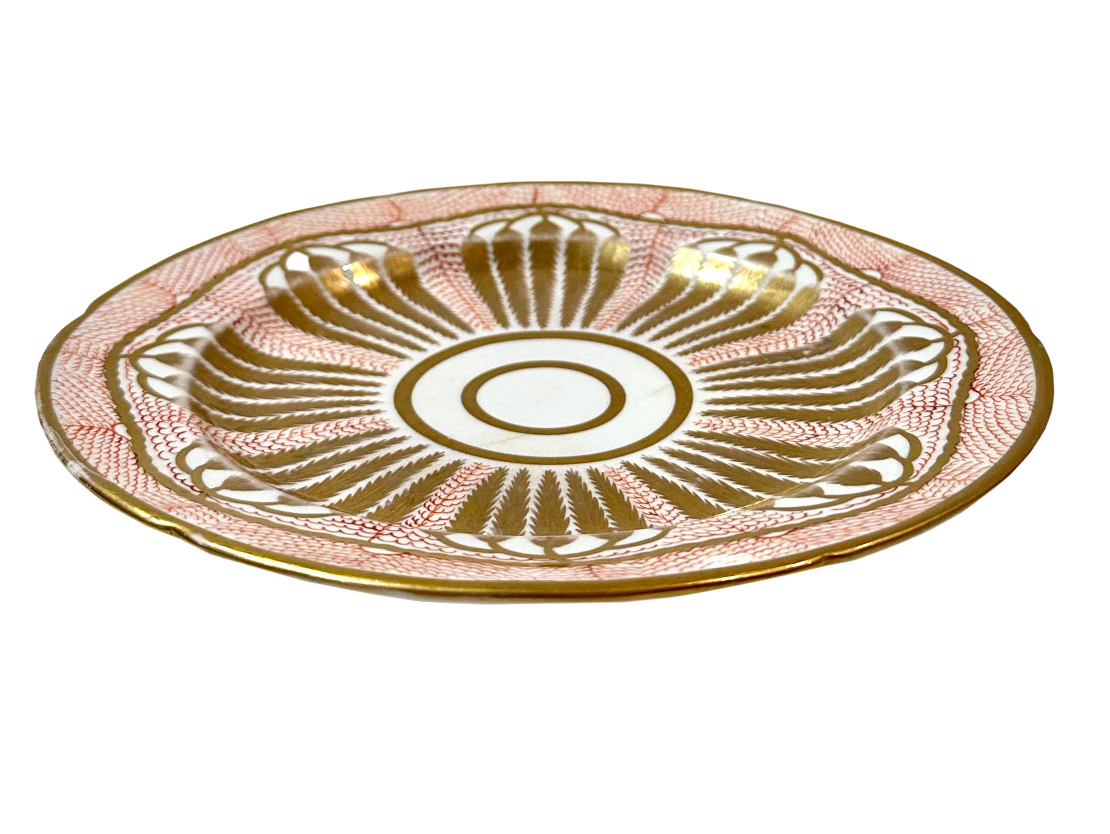 Français Assiette française Baccarat en vente