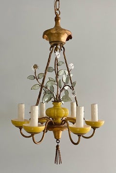 French Bagués-style Chandelier Imported by Paul Ferrante, Los Angeles