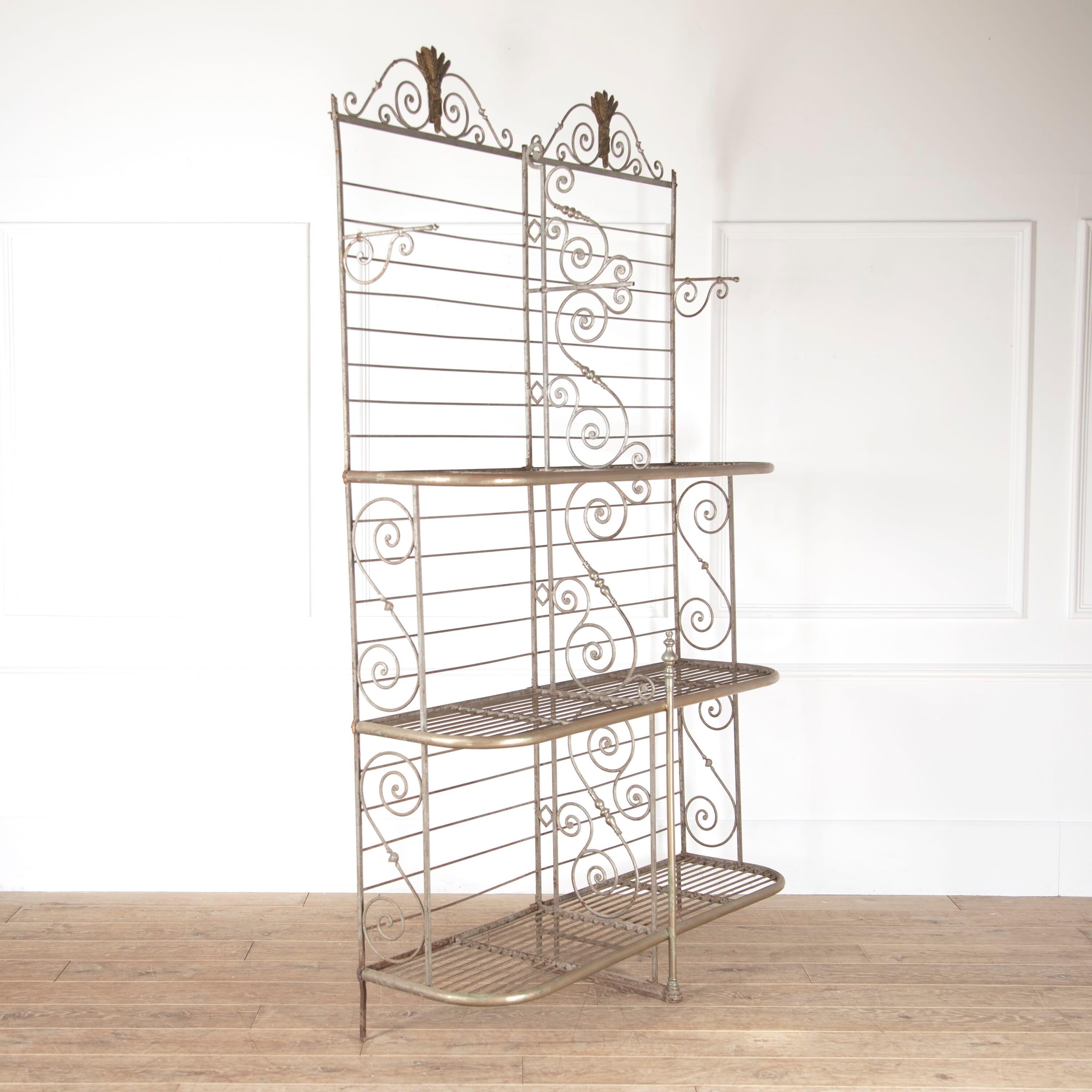 French Provincial French Baker's Rack
