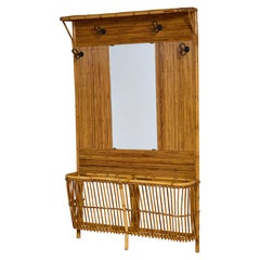 French Bamboo Coat Rack