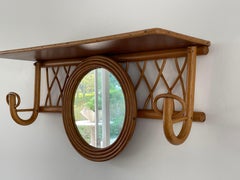 French Bamboo Coatrack